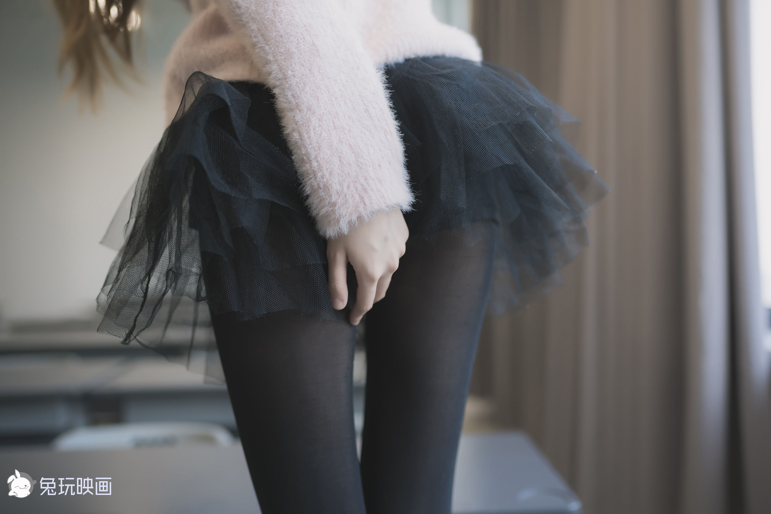 [兔玩映画] - 纯黑纱裙_第3张