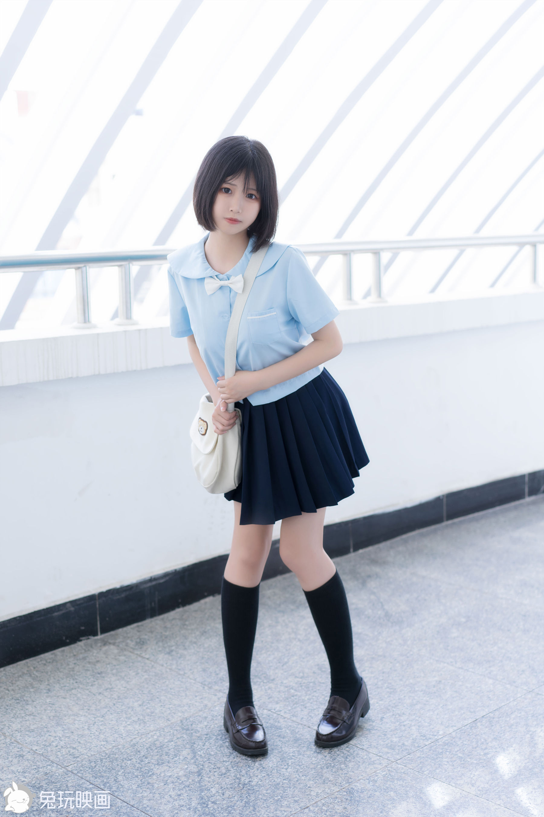 [兔玩映画] - 绝对领域制服裙_第4张