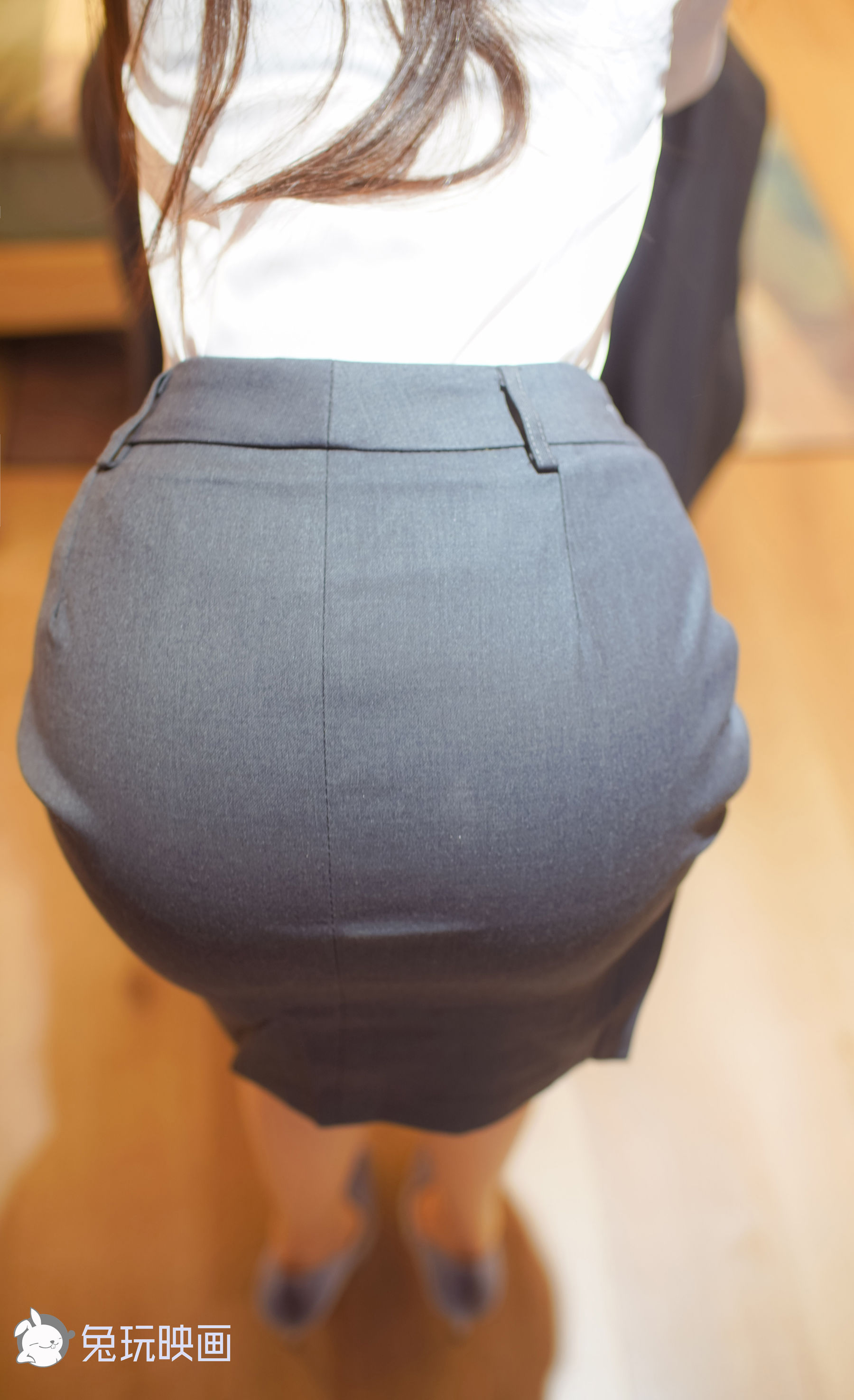 [兔玩映画] - 肉丝OL_第2张