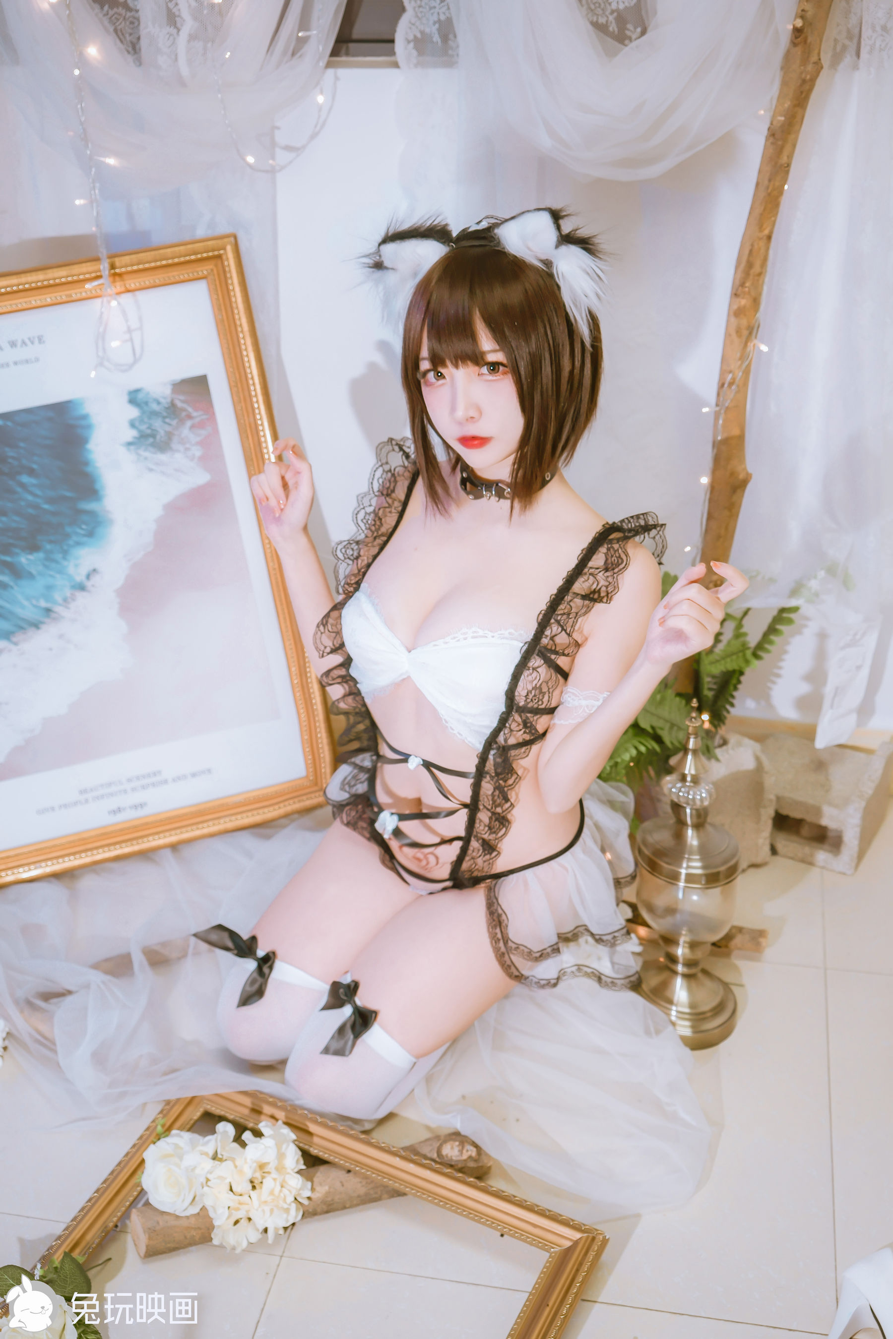 [兔玩映画] - 蕾丝猫娘_第1张