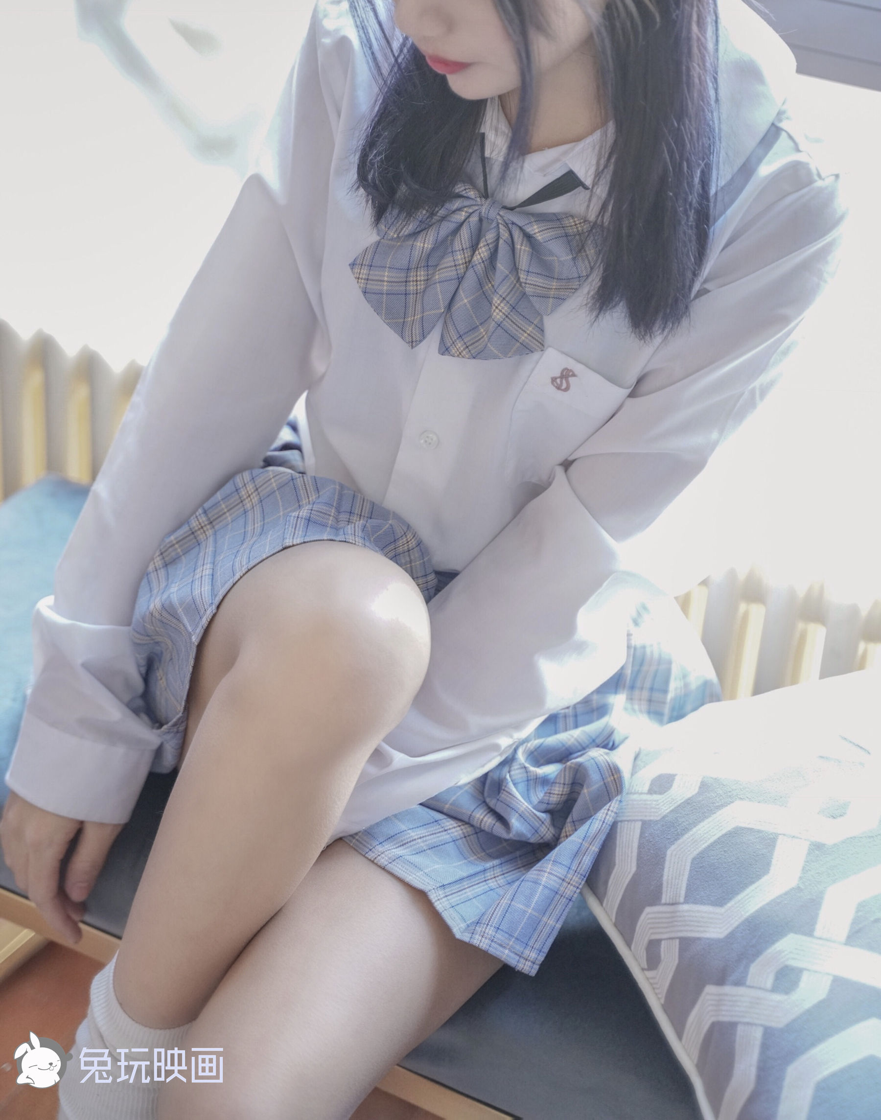 [兔玩映画] - 裸腿制服裙_第4张