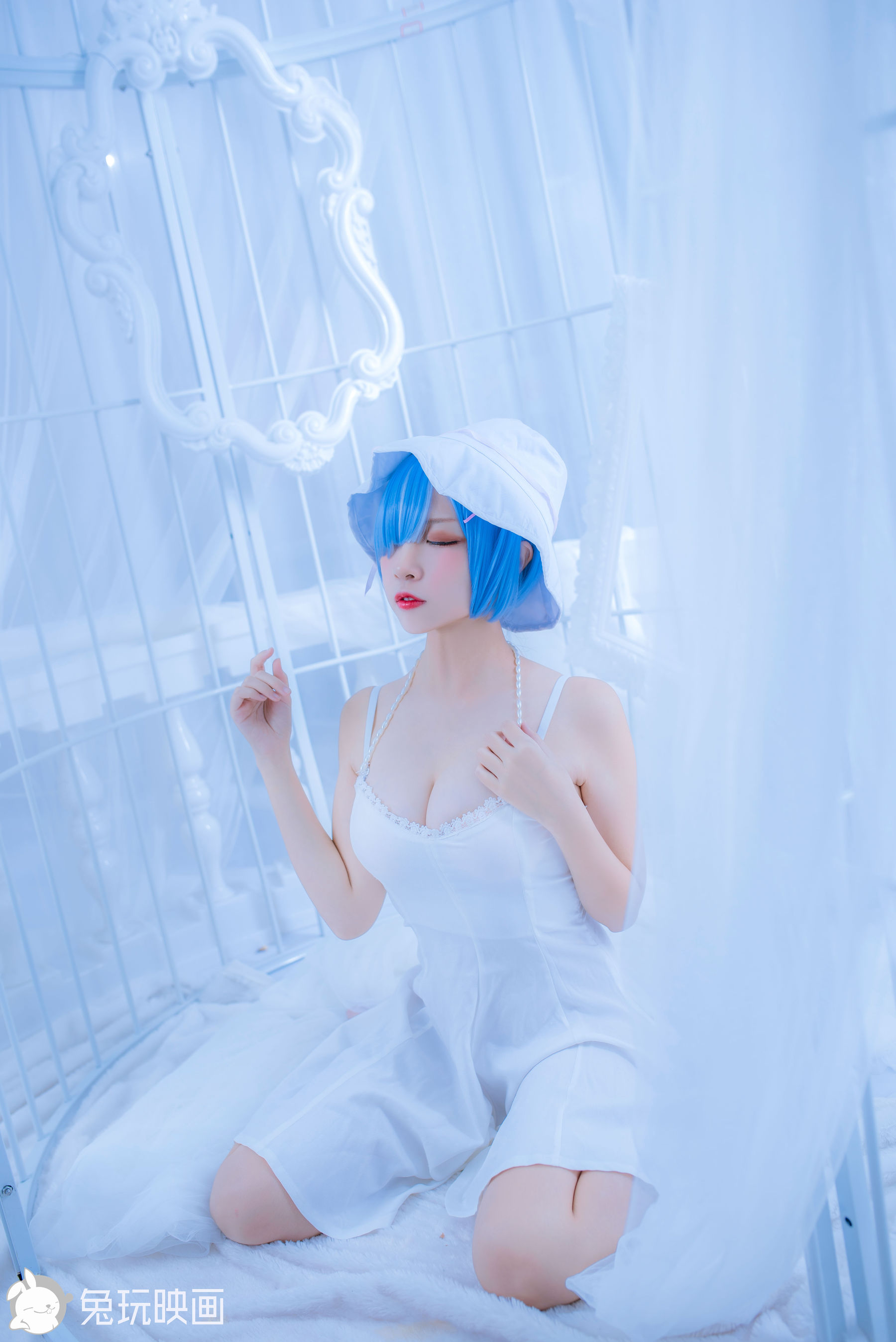 [兔玩映画] - 雷姆白裙和兔女郎_第2张