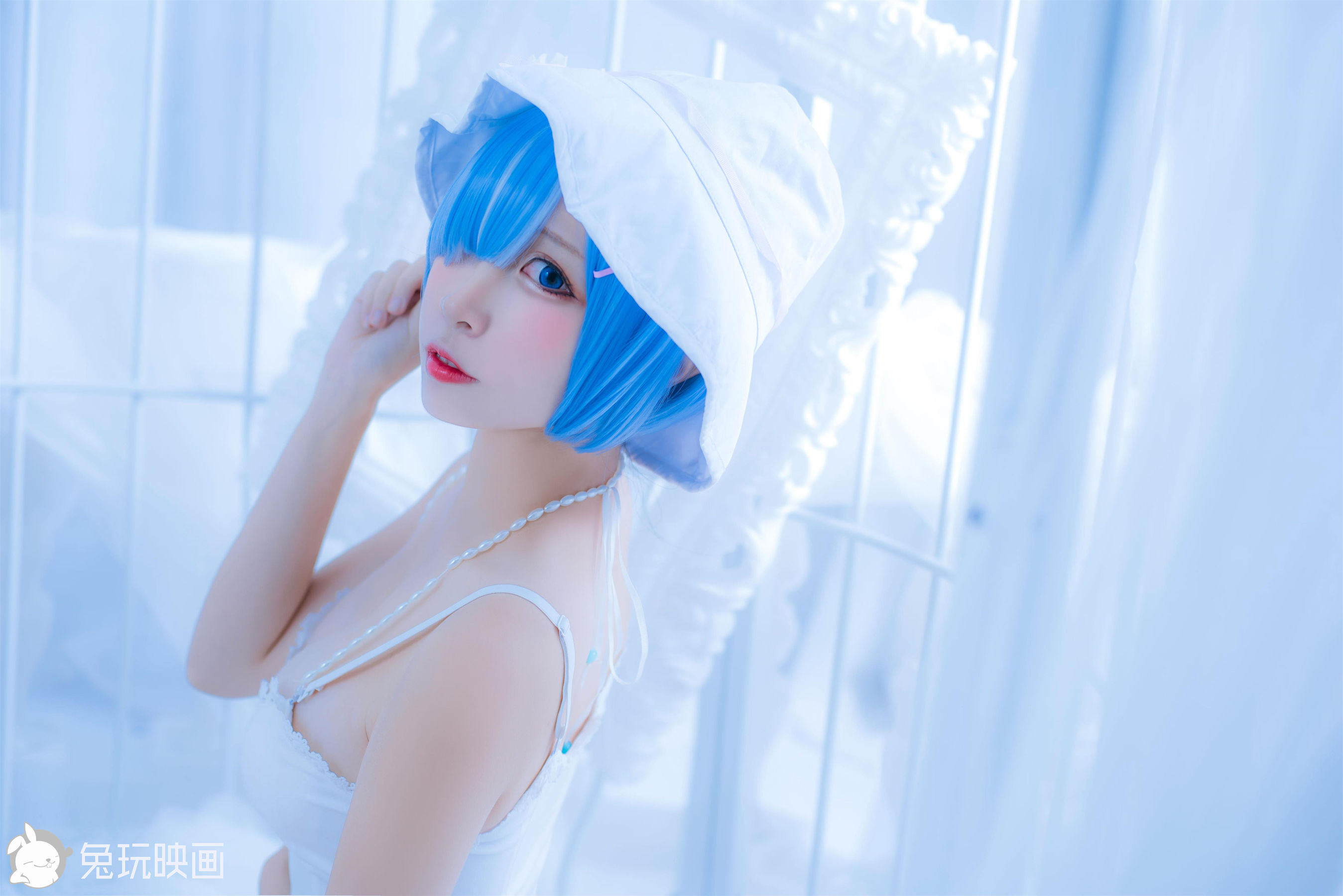 [兔玩映画] - 雷姆白裙和兔女郎_第5张