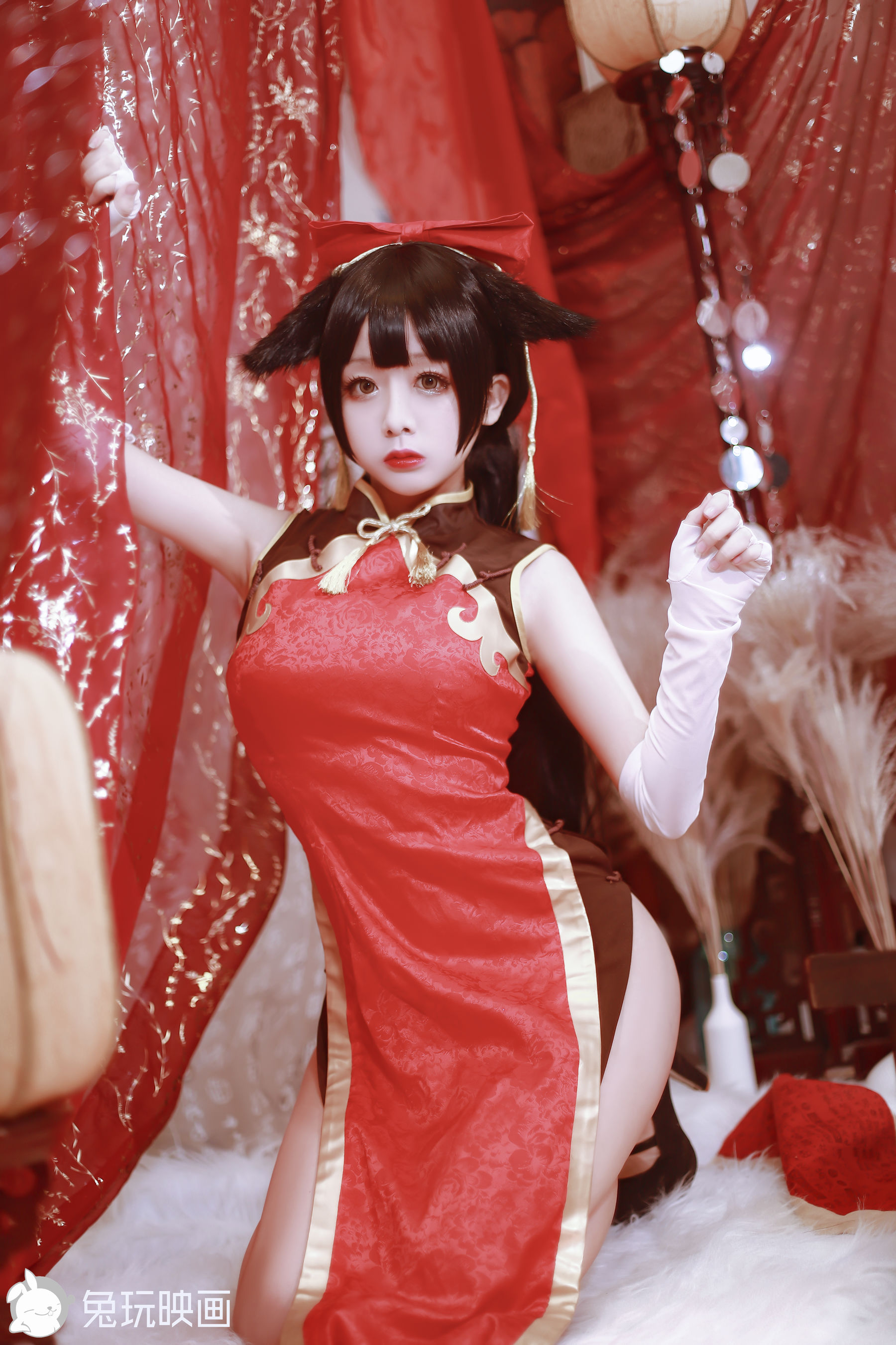 [兔玩映画] - 高雄红色旗袍_第1张