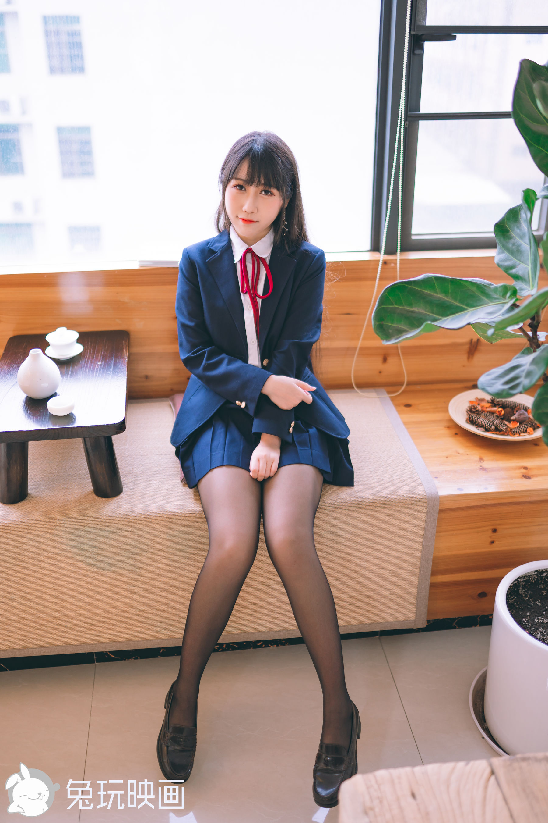 [兔玩映画] - 黑丝JK小姐姐_第5张