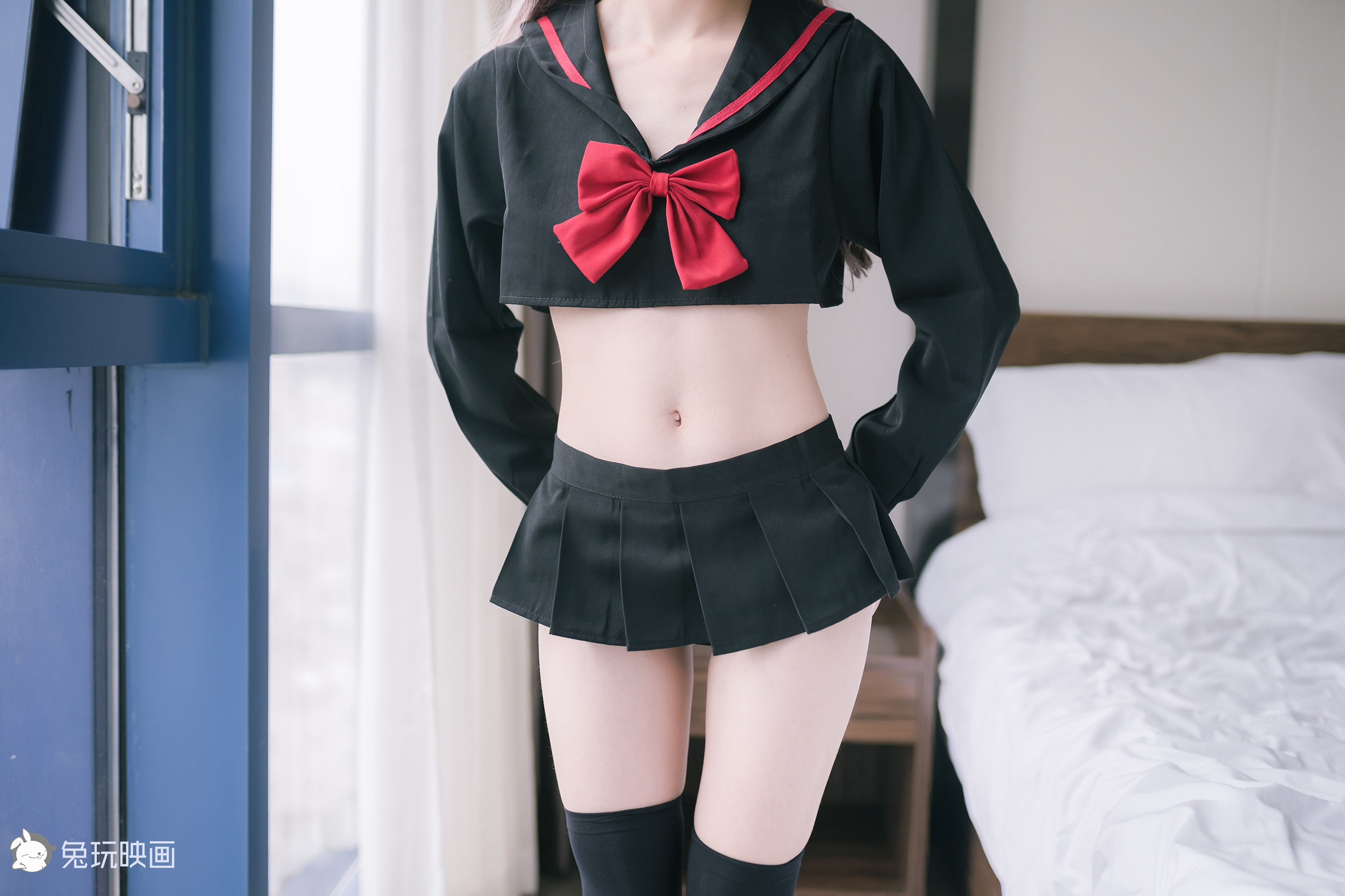 [兔玩映画] - 黑丝搭配_第4张
