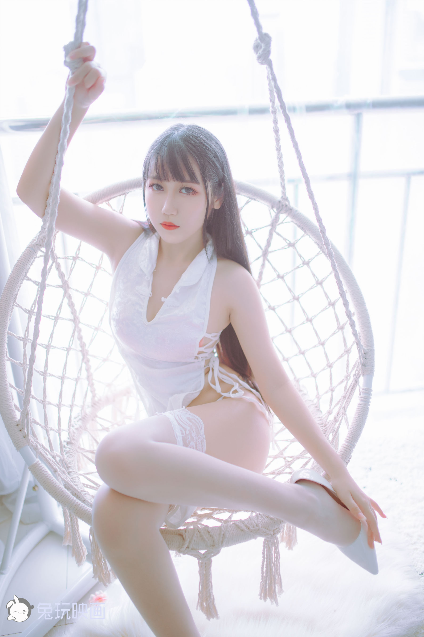 [兔玩映画] - 黑白旗袍双子_第2张