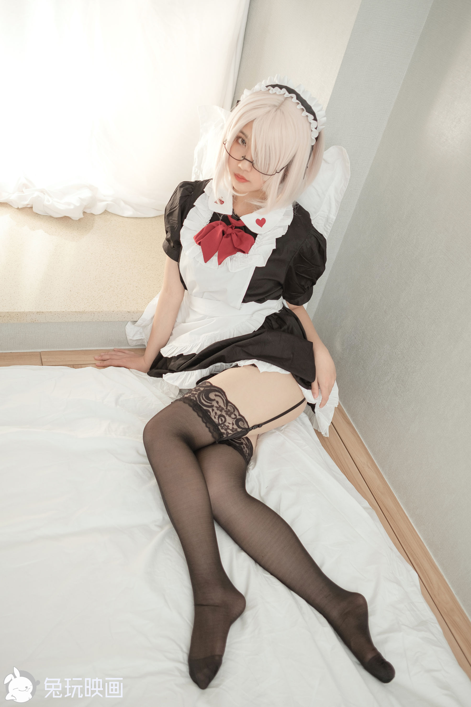 [兔玩映画] - 黑白短女仆_第1张
