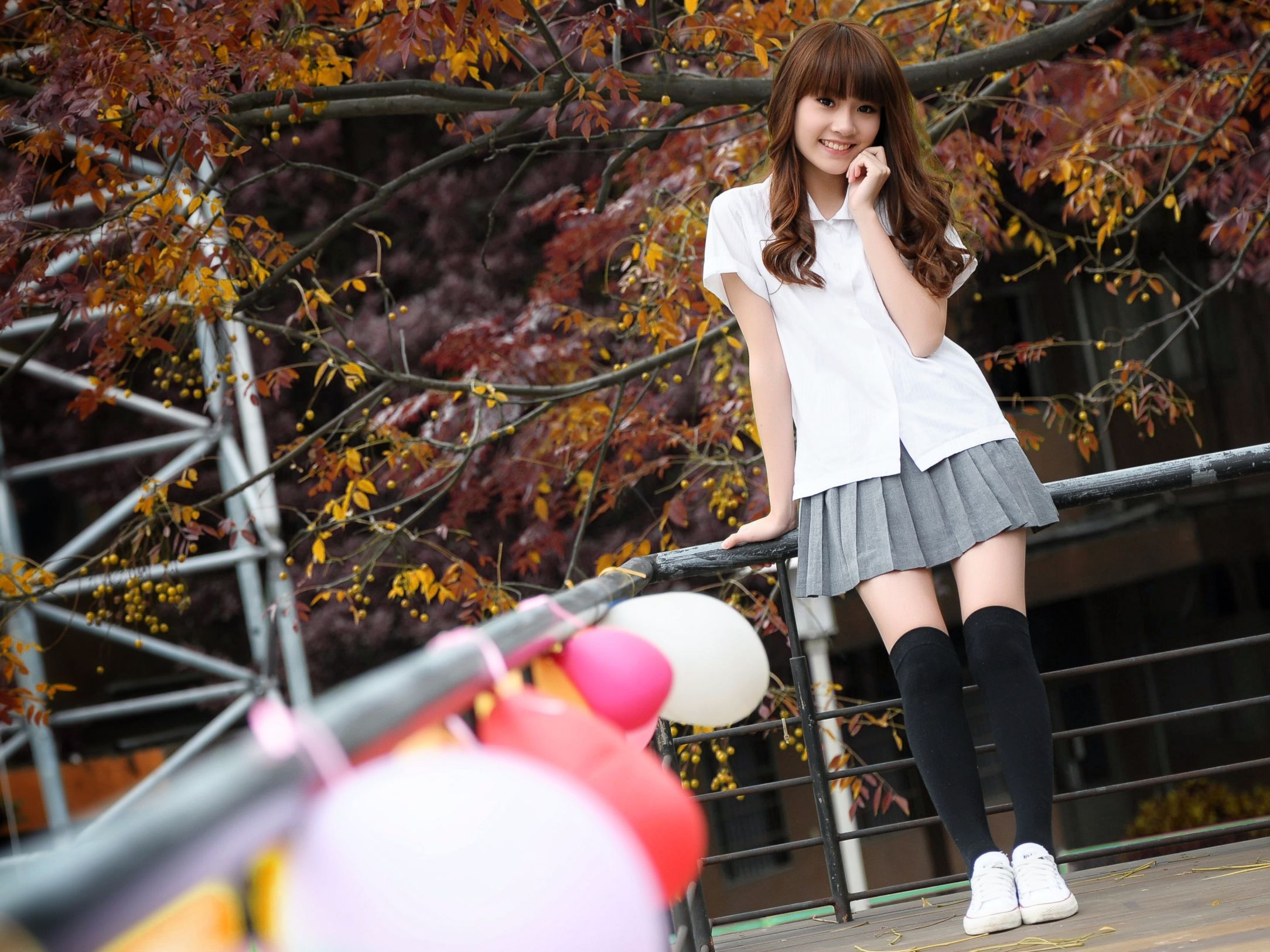 台湾正妹Aries《清新甜美校服少女》_第1张