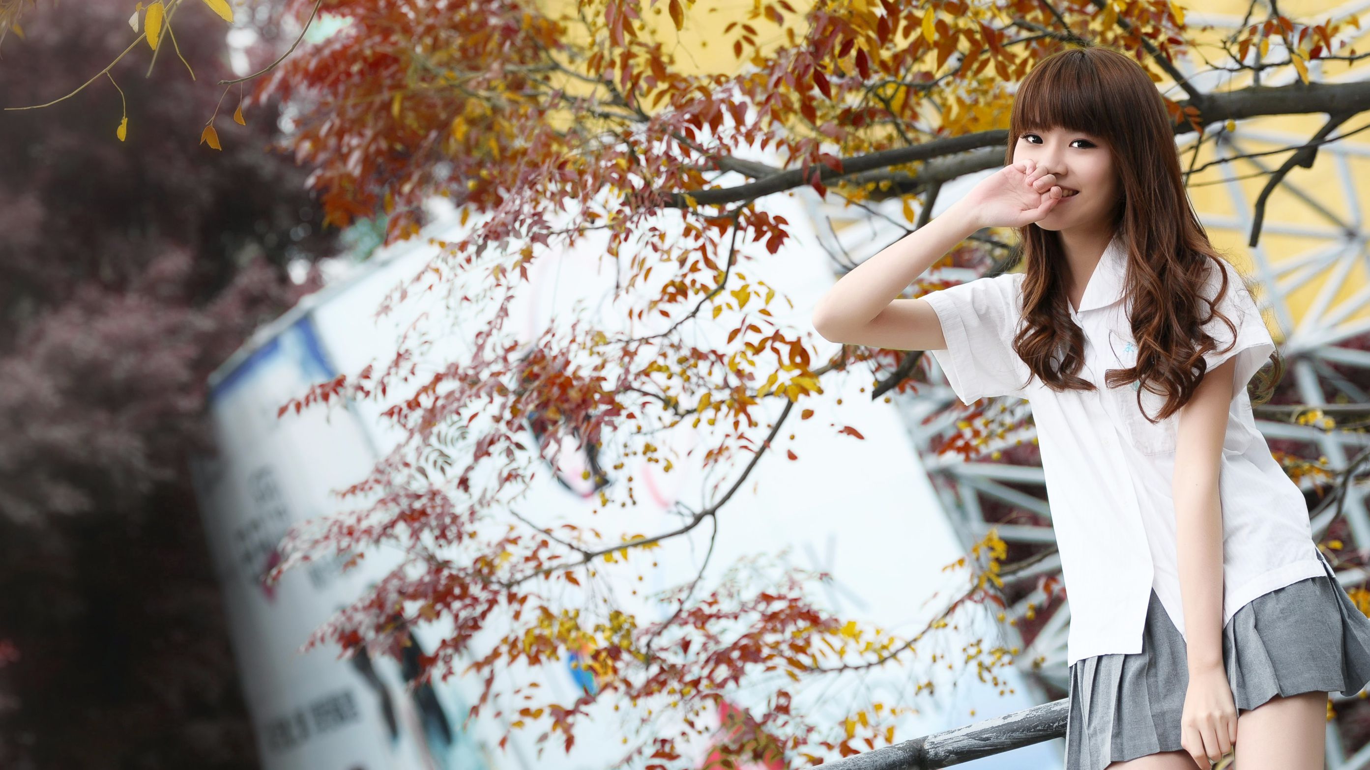 台湾正妹Aries《清新甜美校服少女》_第2张