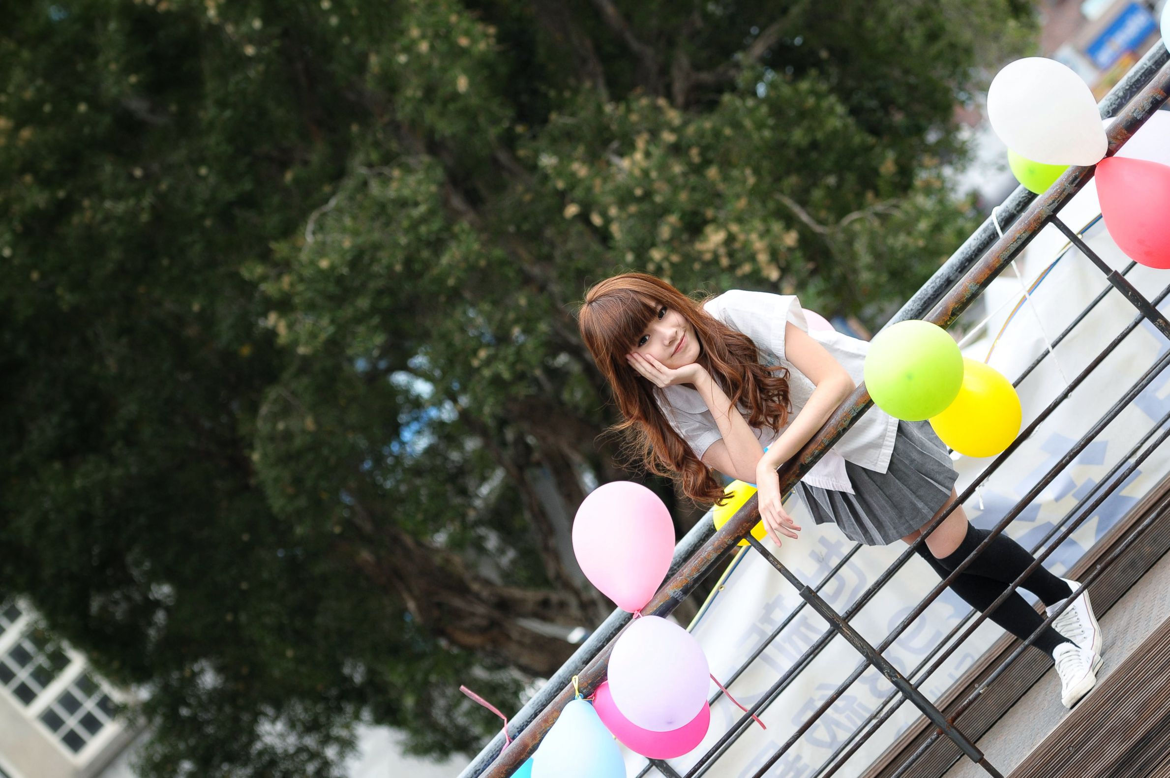 台湾正妹Aries《清新甜美校服少女》_第3张