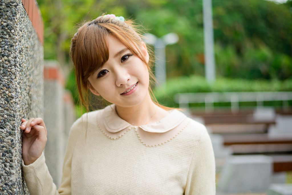 台湾女神李思嫺《士林官邸》甜美外拍_第2张