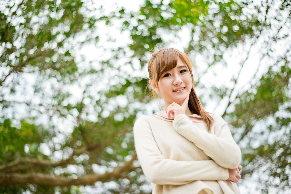 台湾女神李思嫺《士林官邸》甜美外拍_第3张