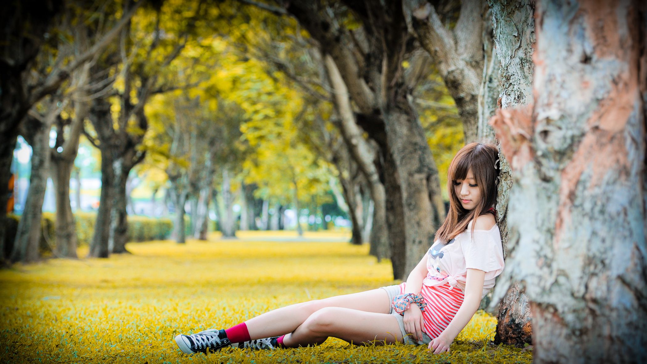 台湾正妹小艾《清新甜美外拍》_第1张