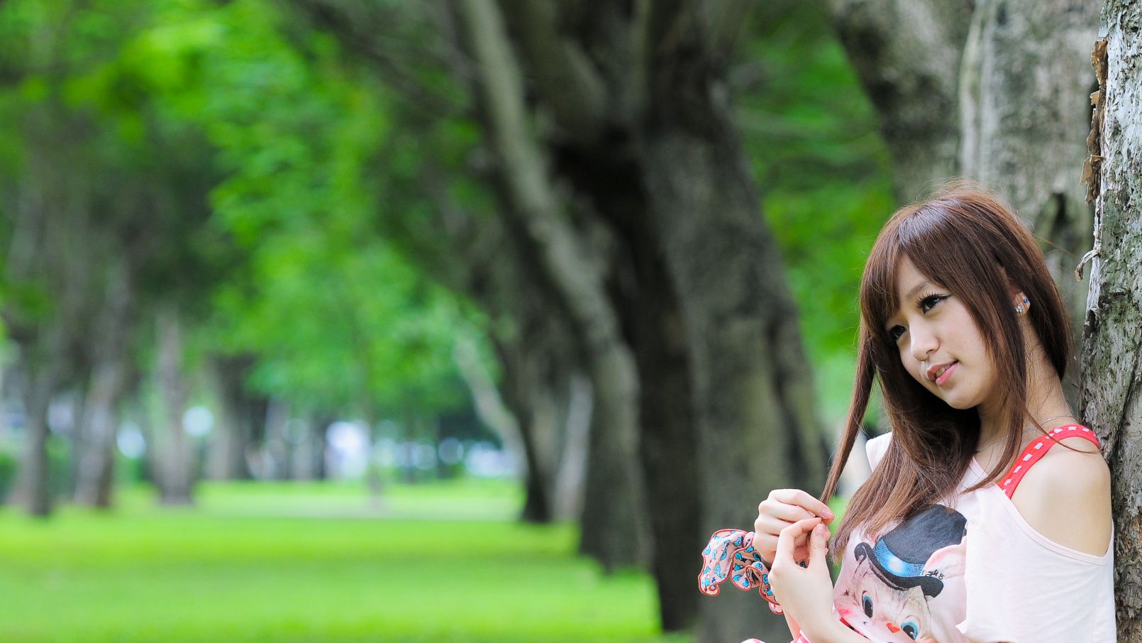 台湾正妹小艾《清新甜美外拍》_第4张