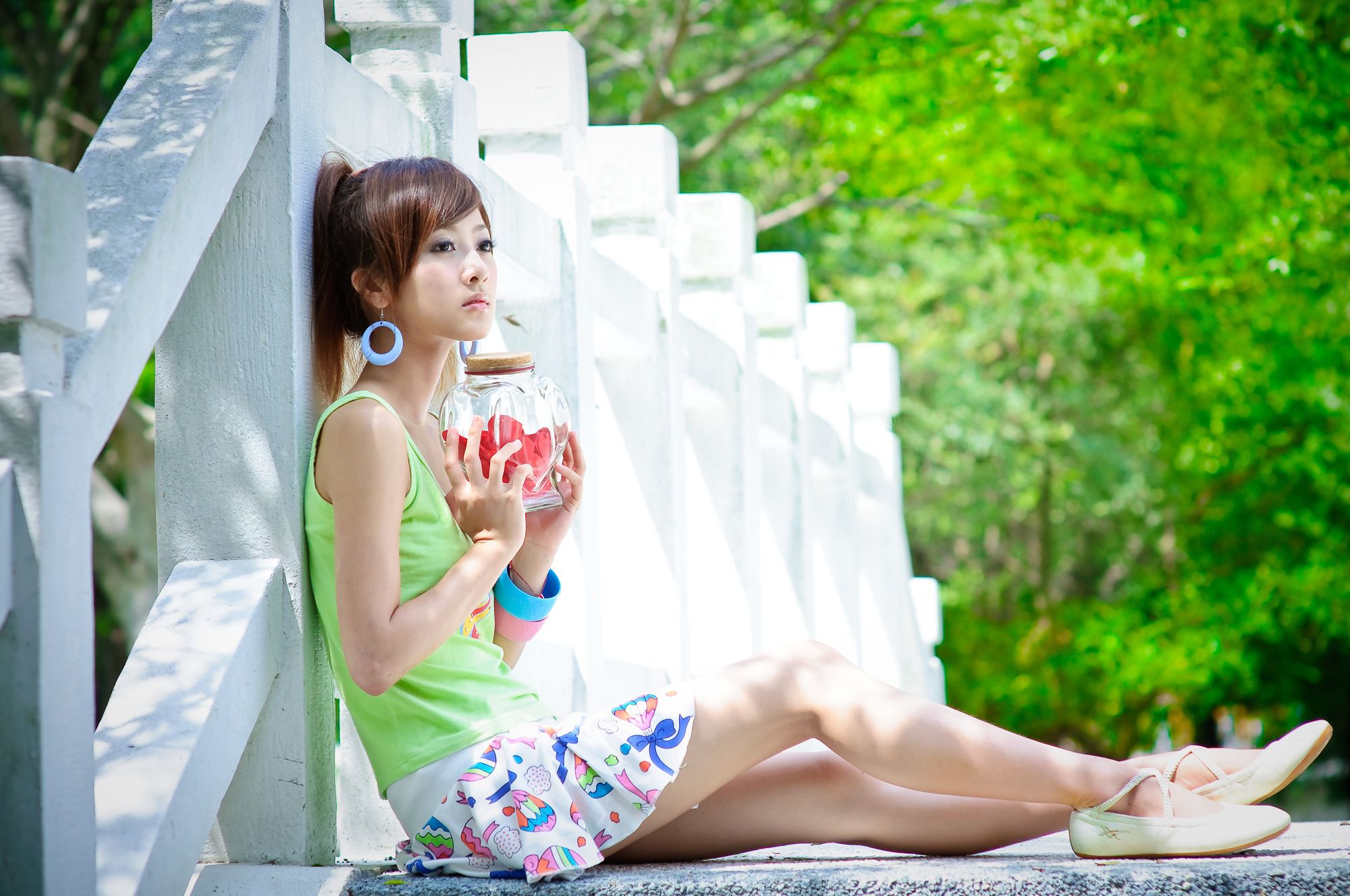 果子MM/张凯洁《大湖公園外拍》_第5张