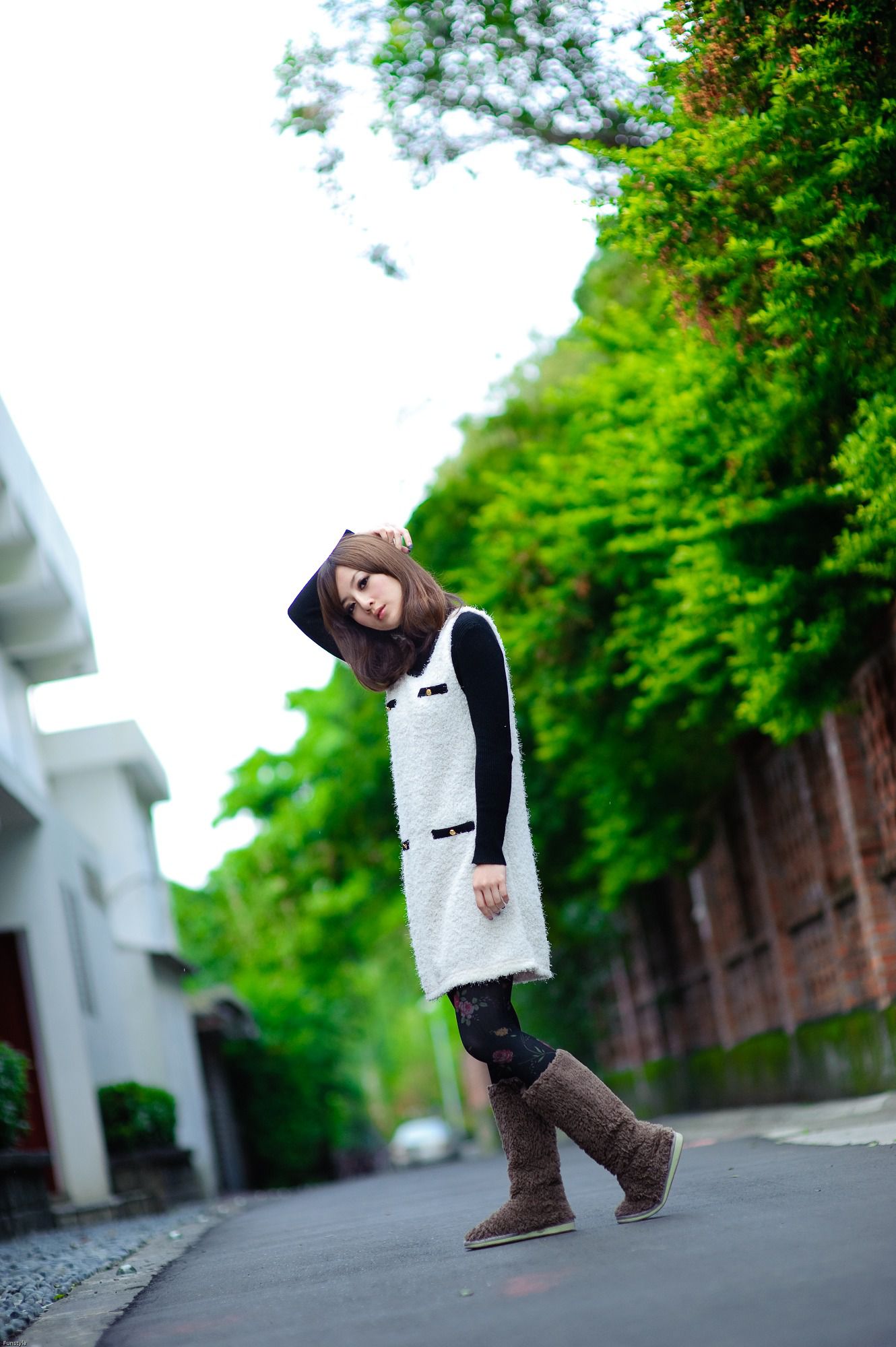 果子Mikako《淡水小白宮+滬尾炮台》外拍_第5张