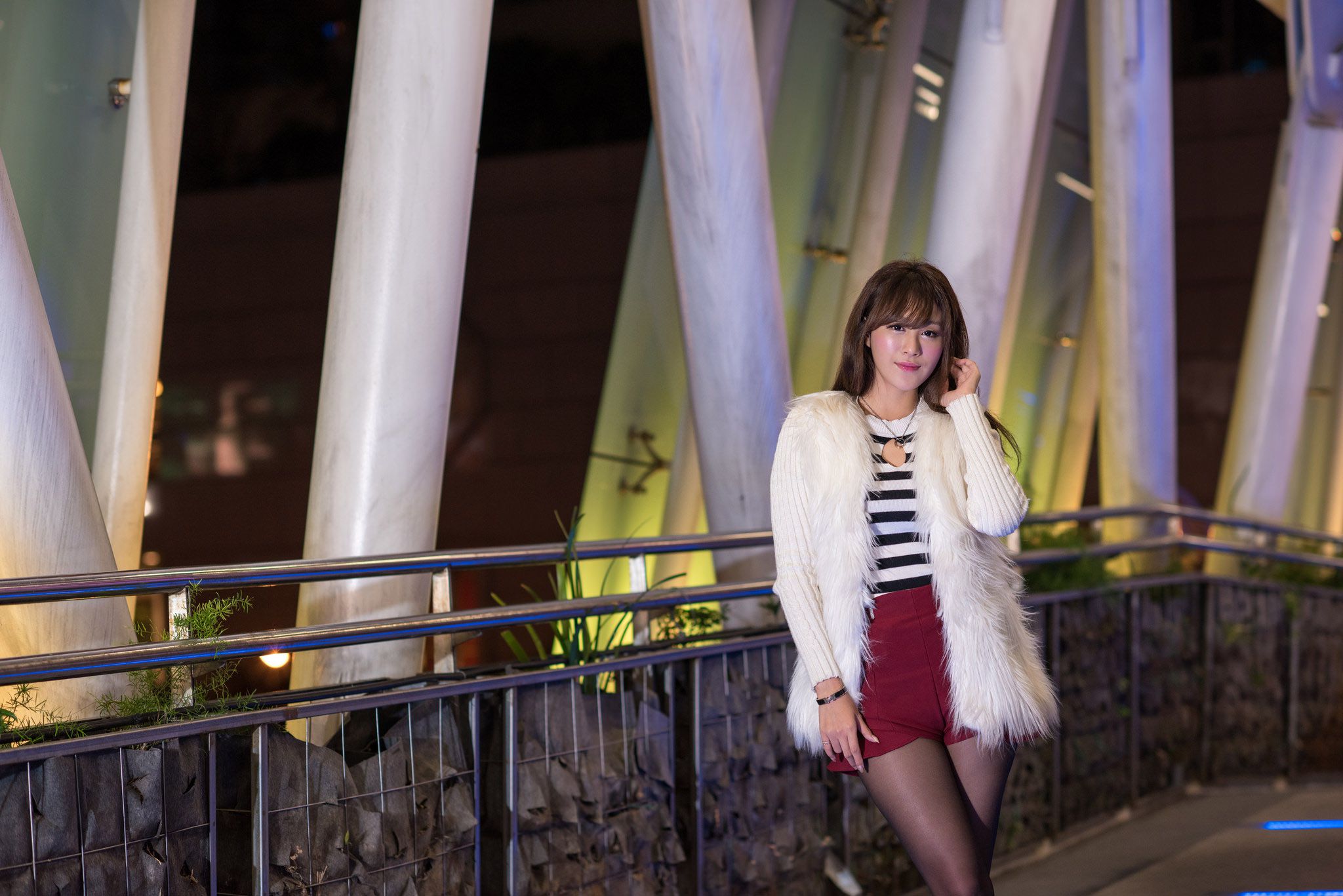 台湾美女夏晴MISO《圣诞外拍》_第1张