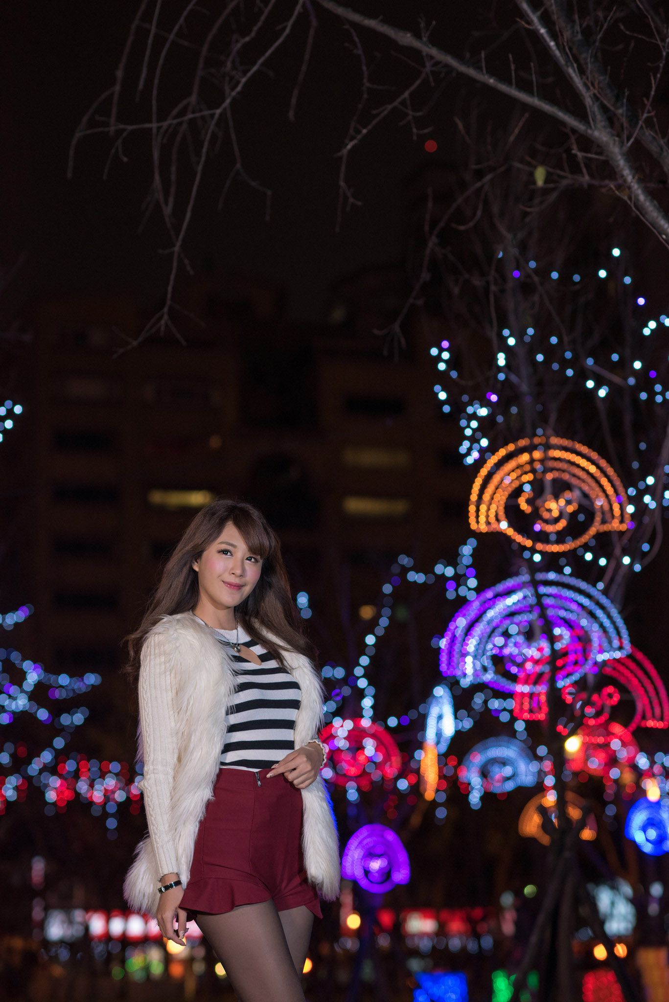 台湾美女夏晴MISO《圣诞外拍》_第4张