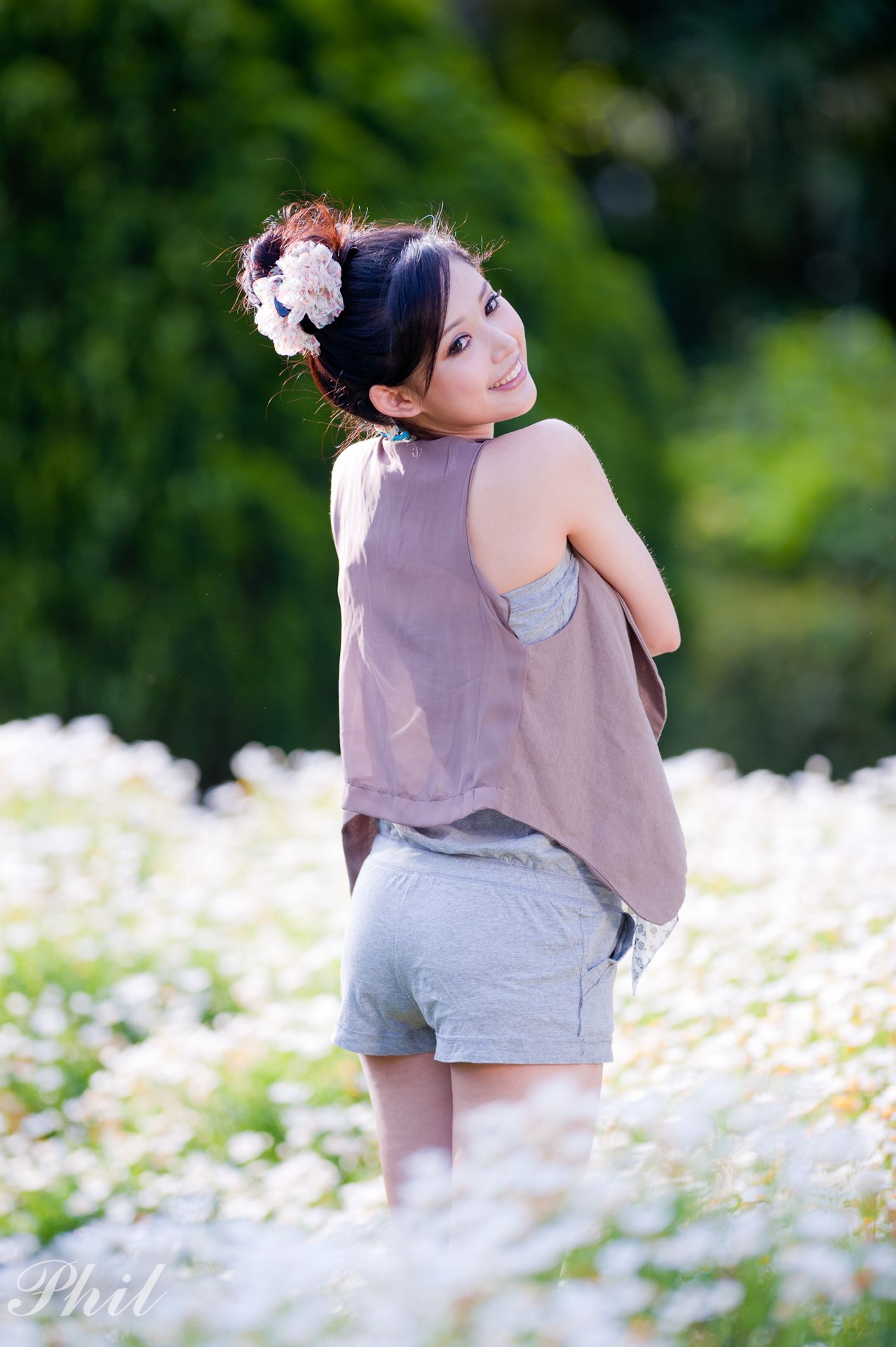 台湾女神Avy杜可薇《吊带短裤系列》小清新唯美外拍_第5张