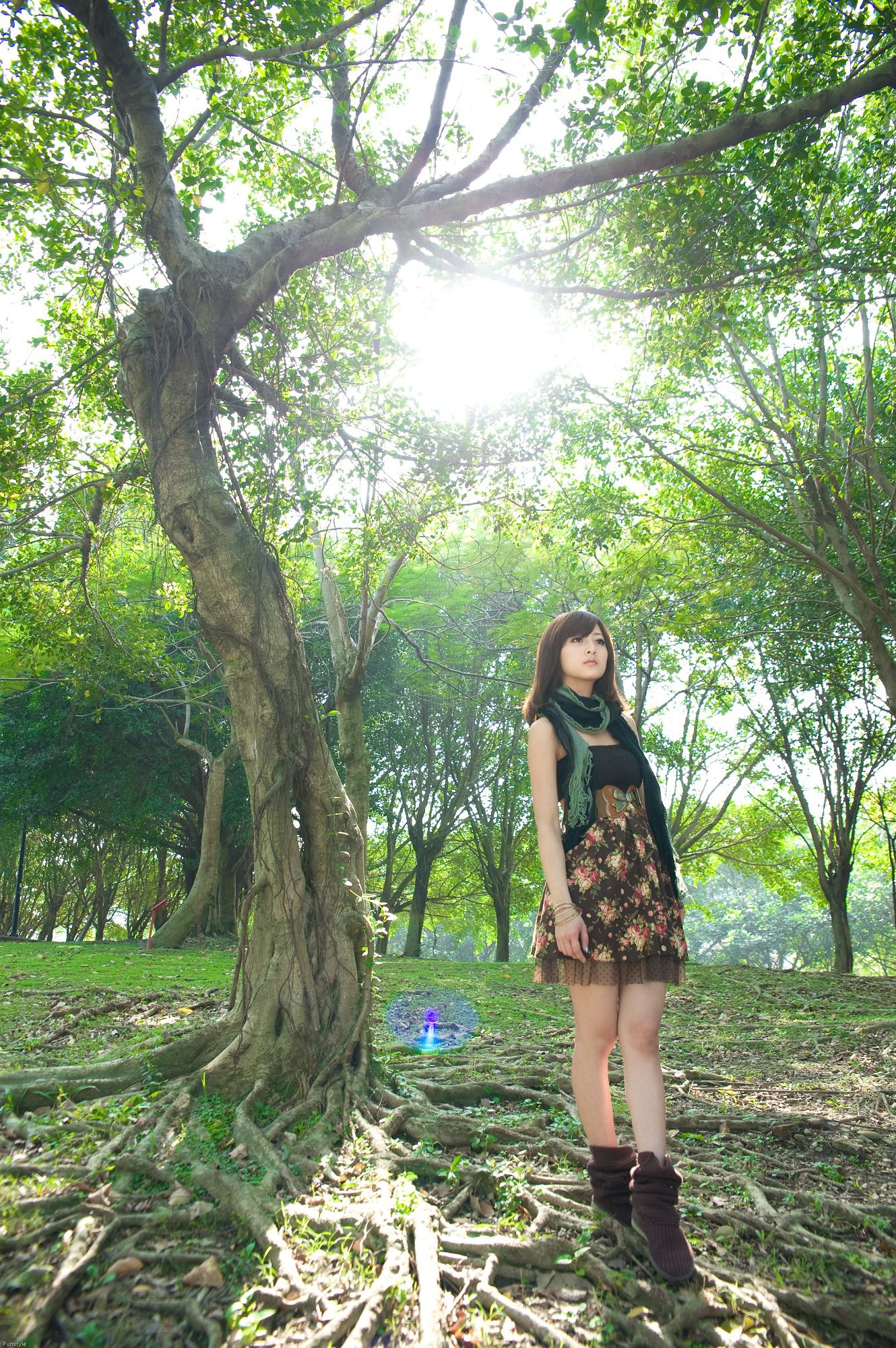 果子MM/张凯洁《四四南村+大安森林公園外拍》_第1张