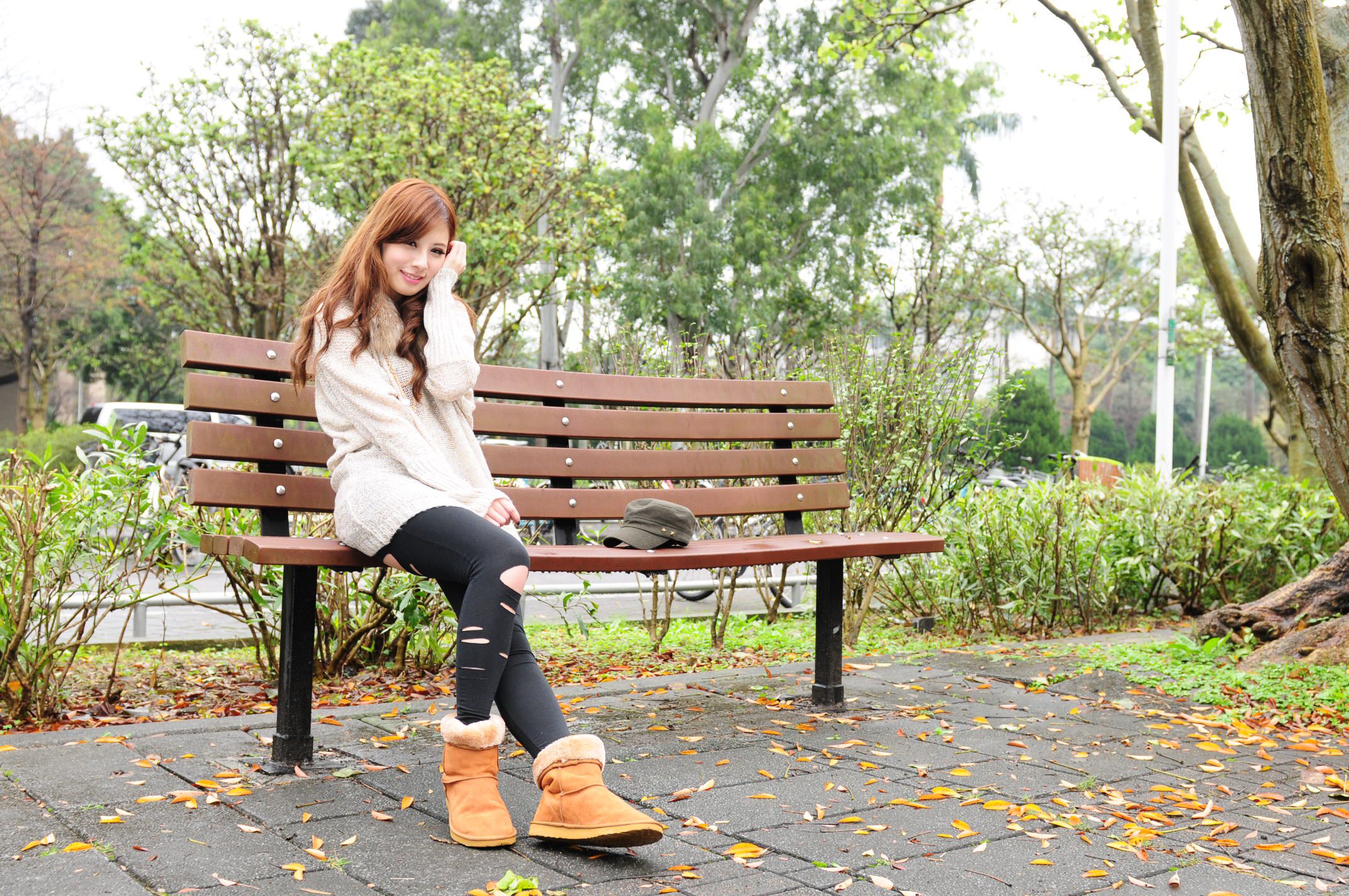 台湾正妹小米Kate su《小清新外拍图片》写真合集_第1张