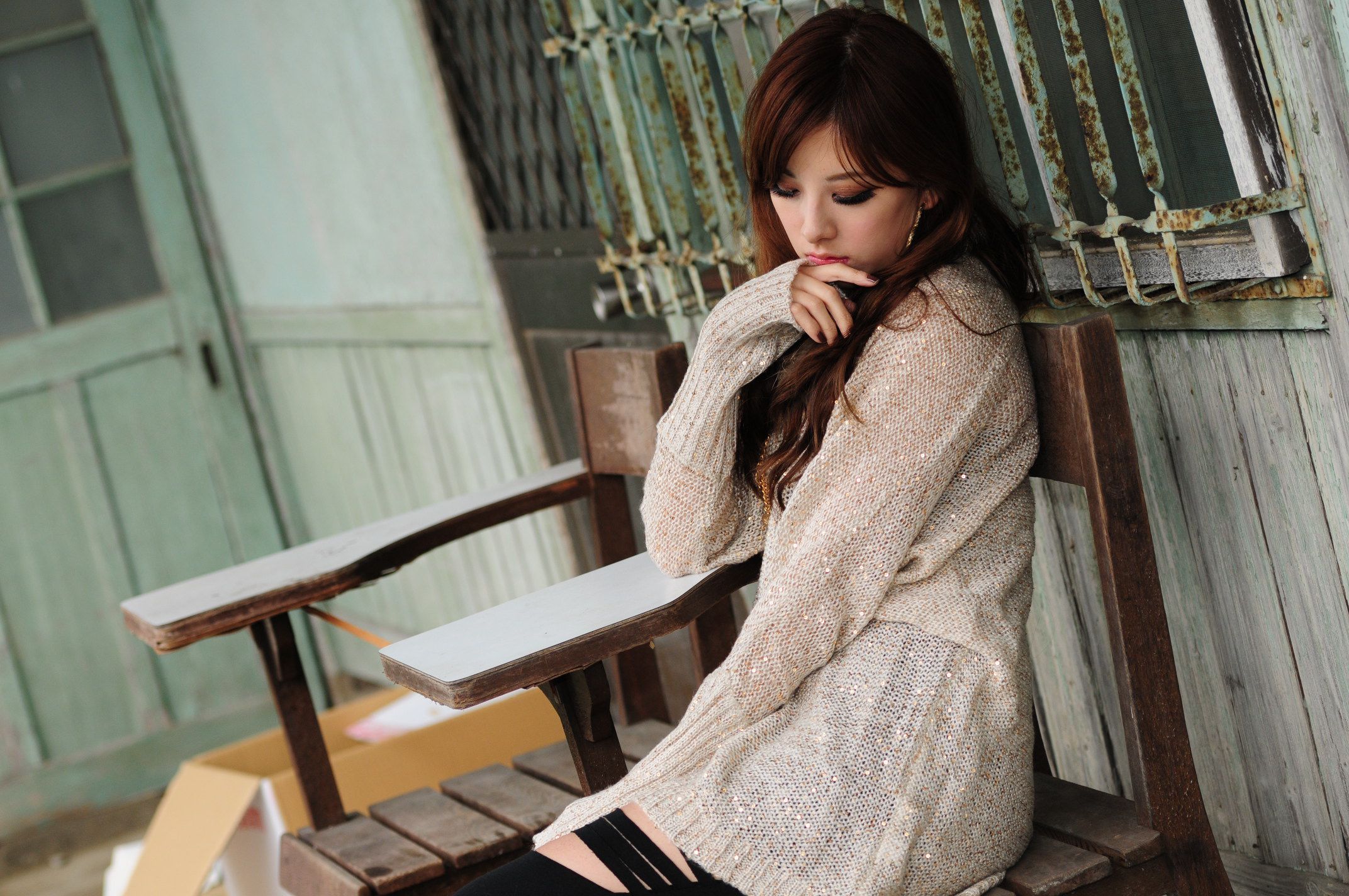 台湾正妹小米Kate su《小清新外拍图片》写真合集_第3张