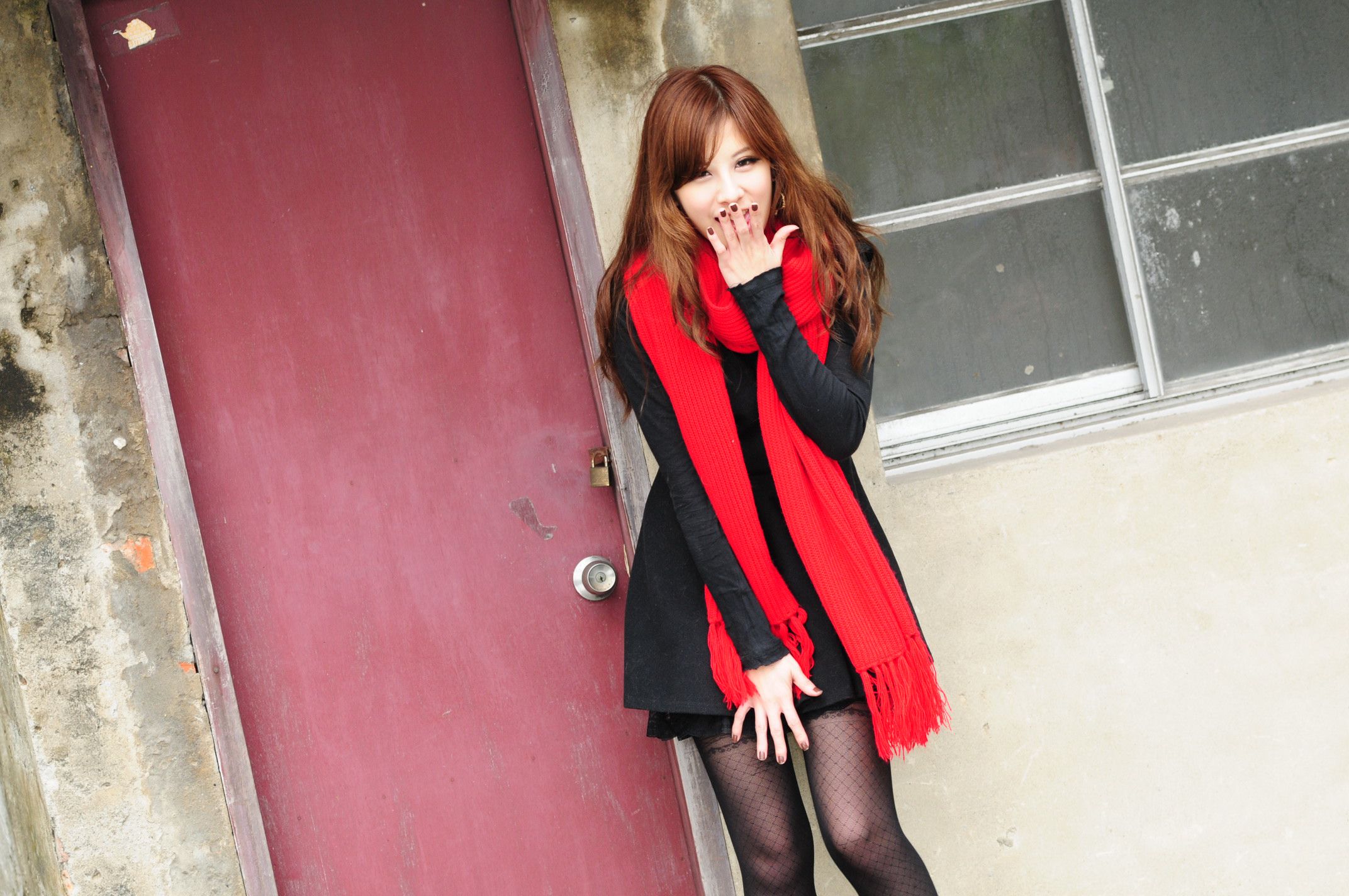 台湾正妹小米Kate su《小清新外拍图片》写真合集_第5张