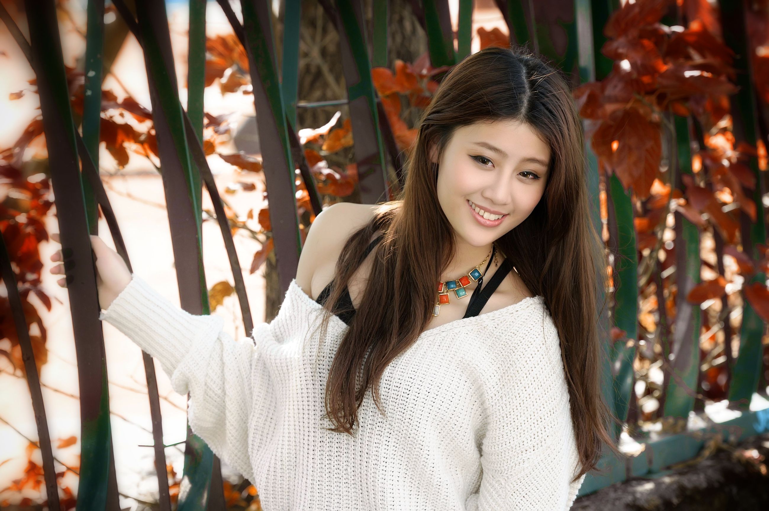 林真亦Yuna《小清新甜美外拍图片》写真合集_第2张