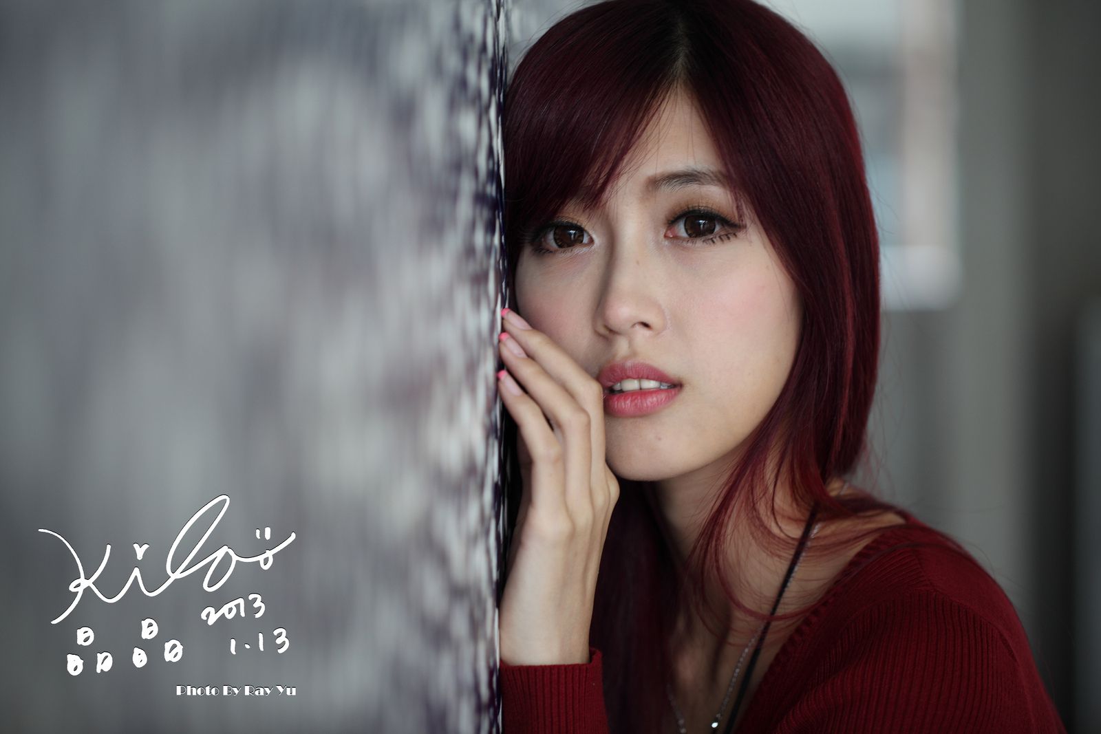 金允乔/Kila晶晶《黑丝套裙街拍》_第5张