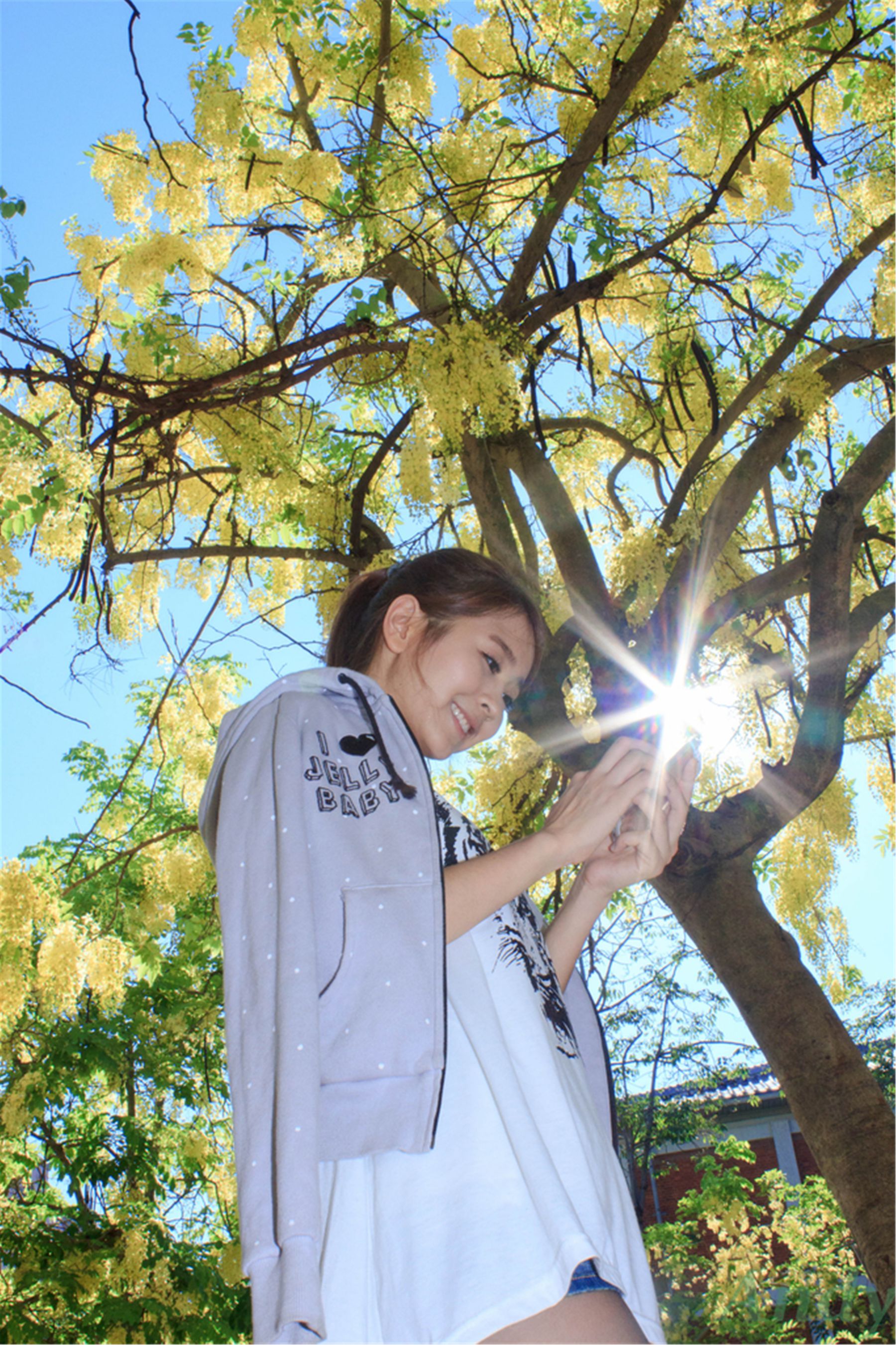 台湾美女模特圈圈/郭燕陵《校园时光》_第1张