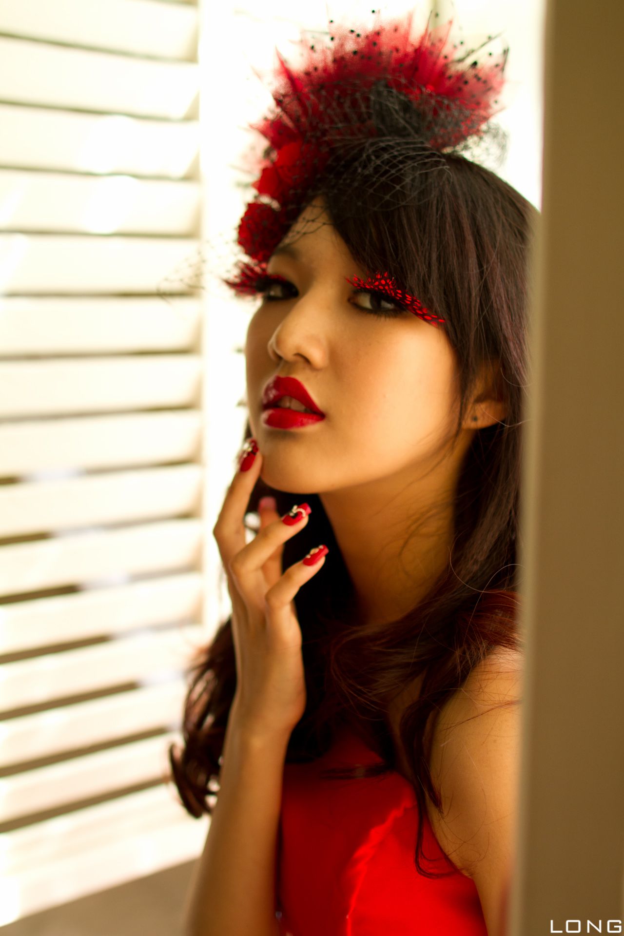 陈玮廷/腿模Jill《婚紗之紅》_第5张