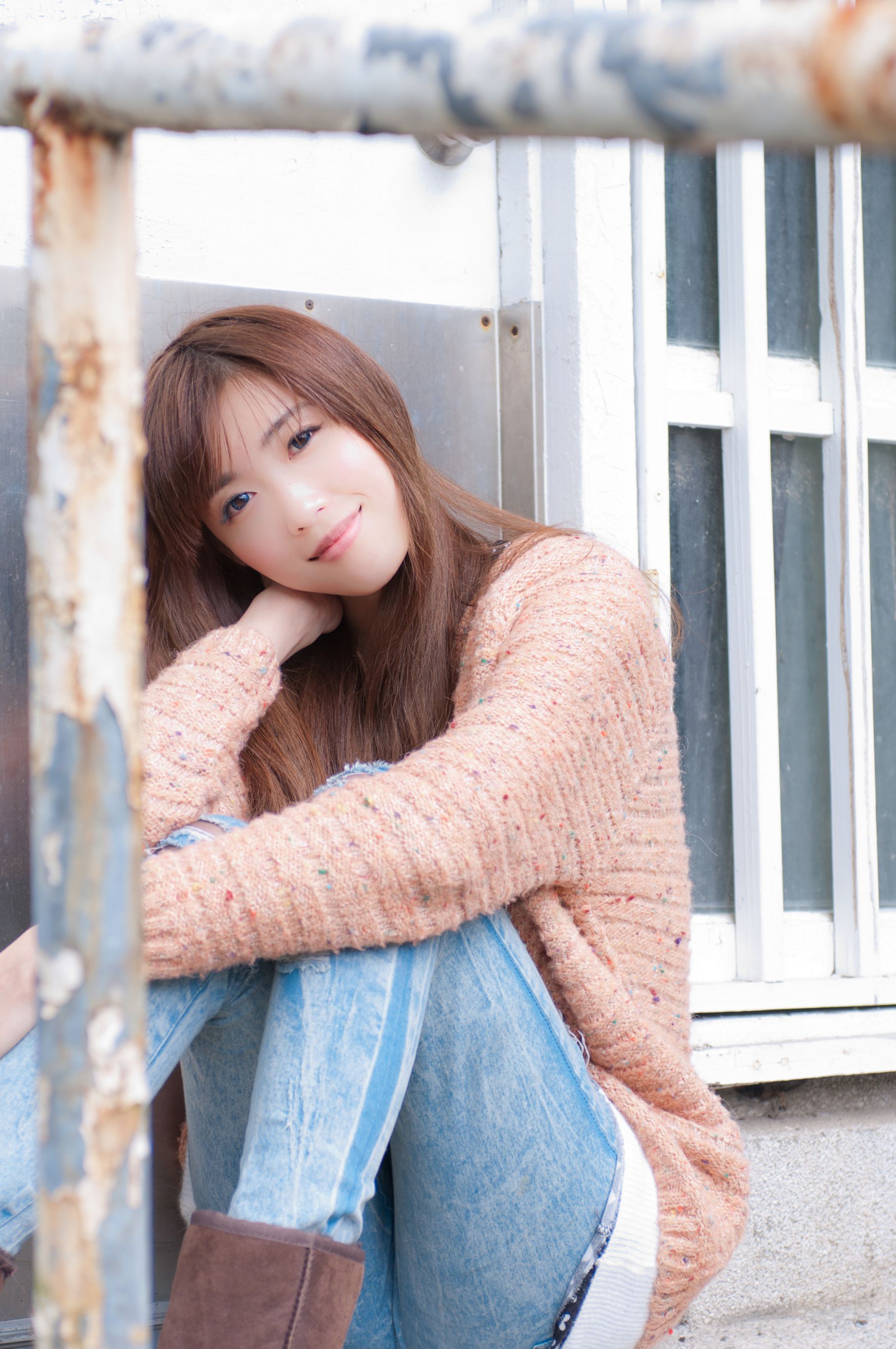 廖挺伶/Kila晶晶《牛仔美腿系列图片》写真合集_第1张