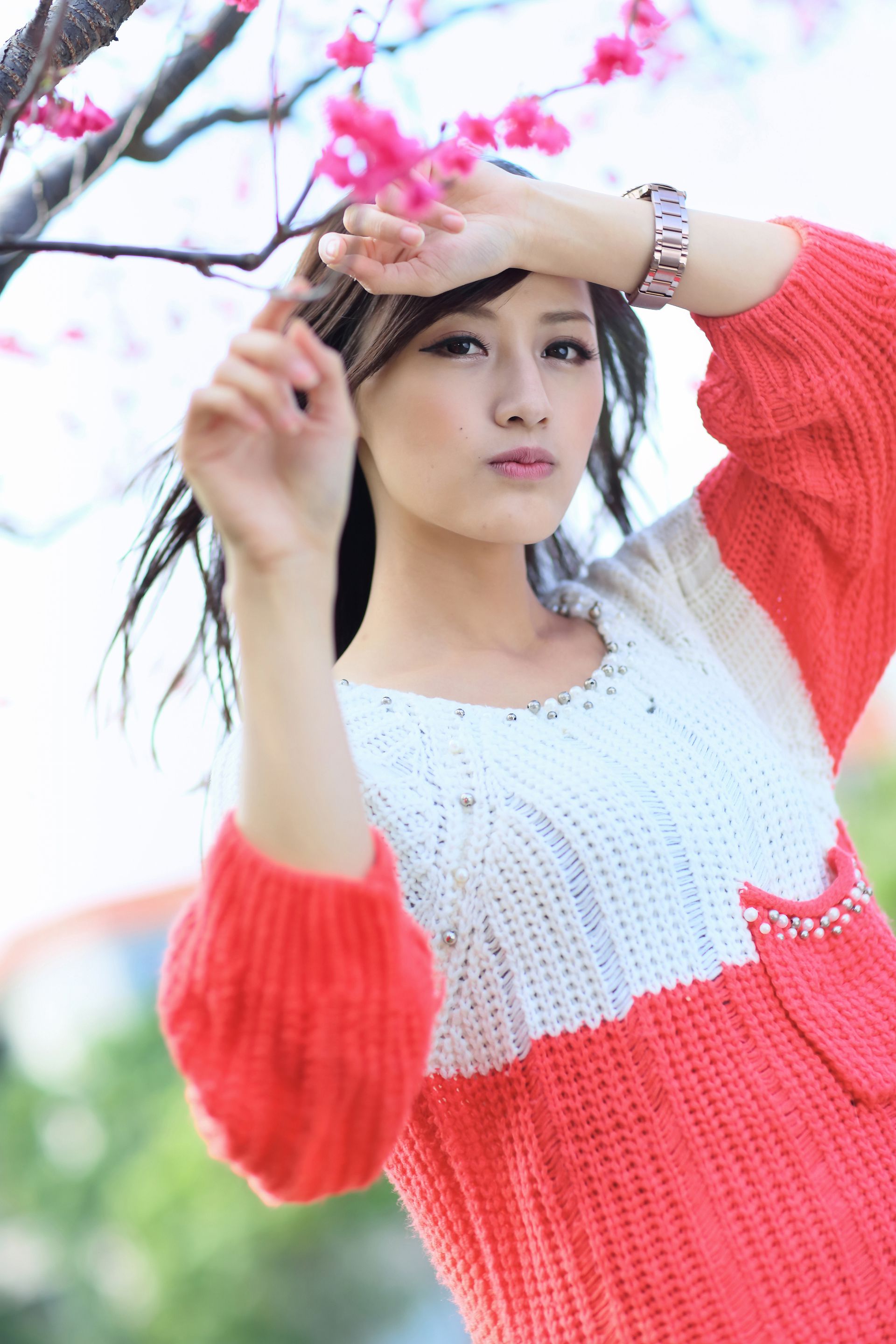 台湾美女鐘幸村/梁以辰《雙溪公園外拍》_第4张