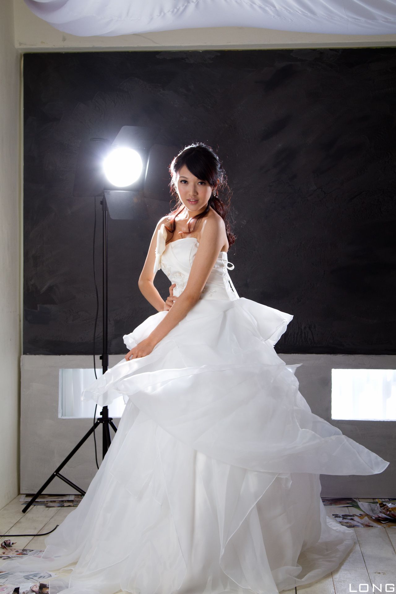 台湾美女模特陈玮廷Jill《婚紗之白》_第5张