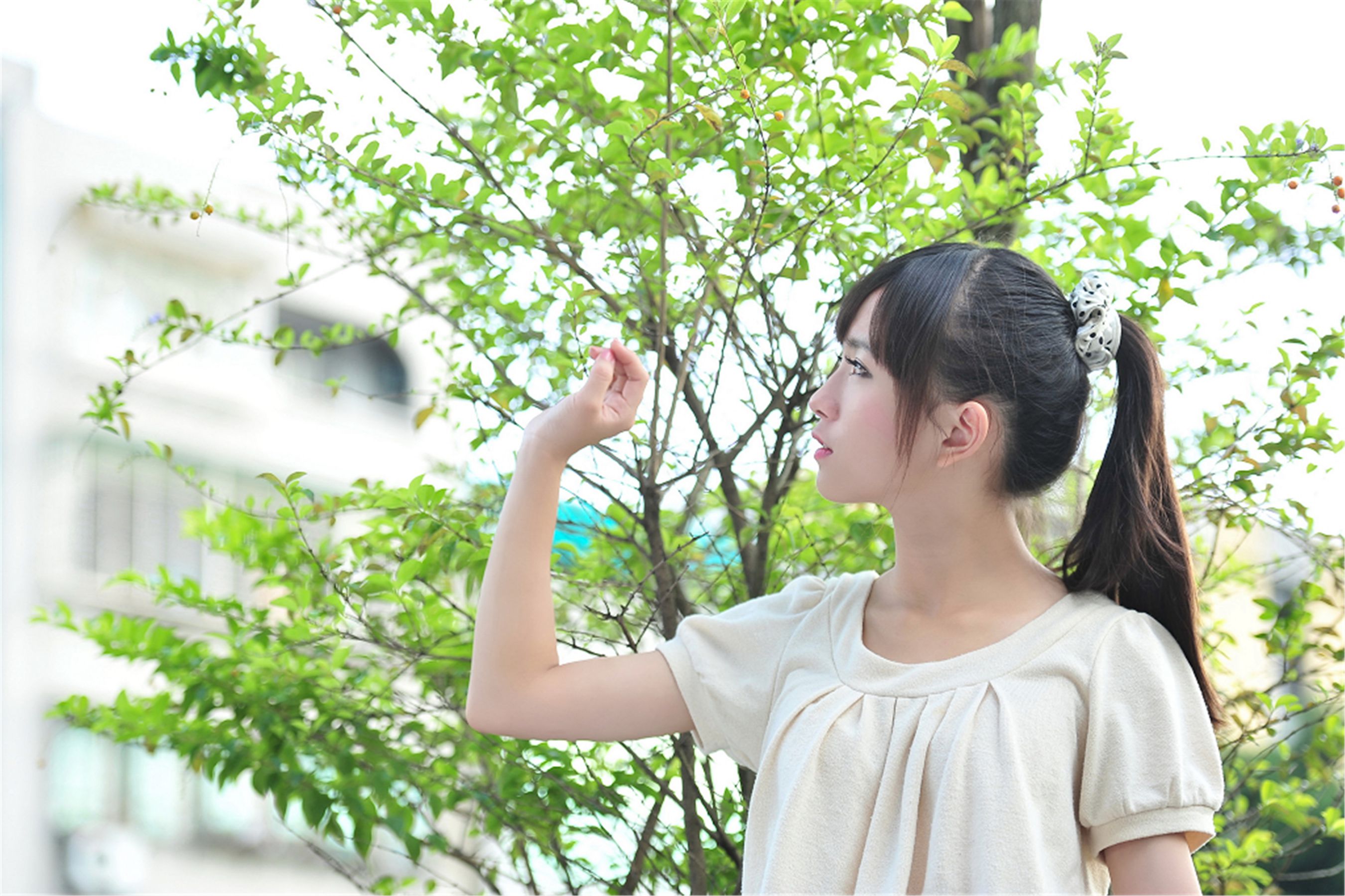 台湾美少女小敬(虞成敬)《逸仙公园外拍》_第4张