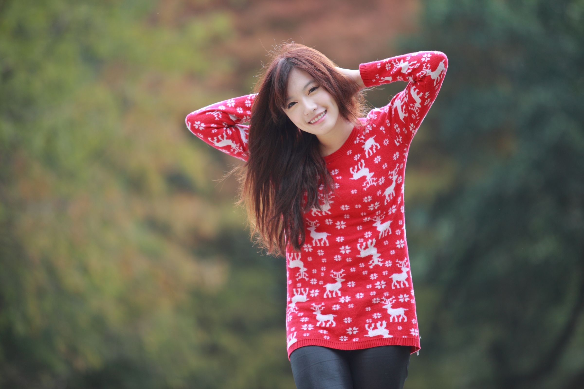 台湾美女夏涵芝/Olivia兔《清新唯美外拍》写真图片_第2张