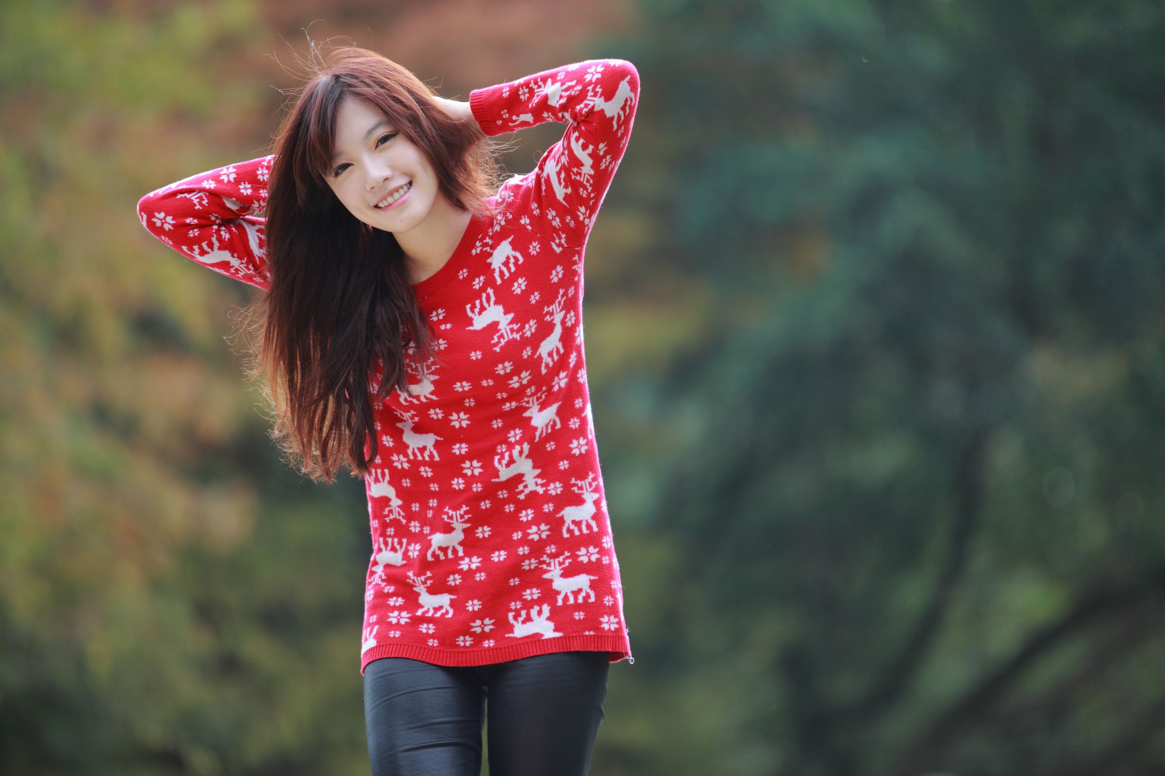 台湾美女夏涵芝/Olivia兔《清新唯美外拍》写真图片_第4张