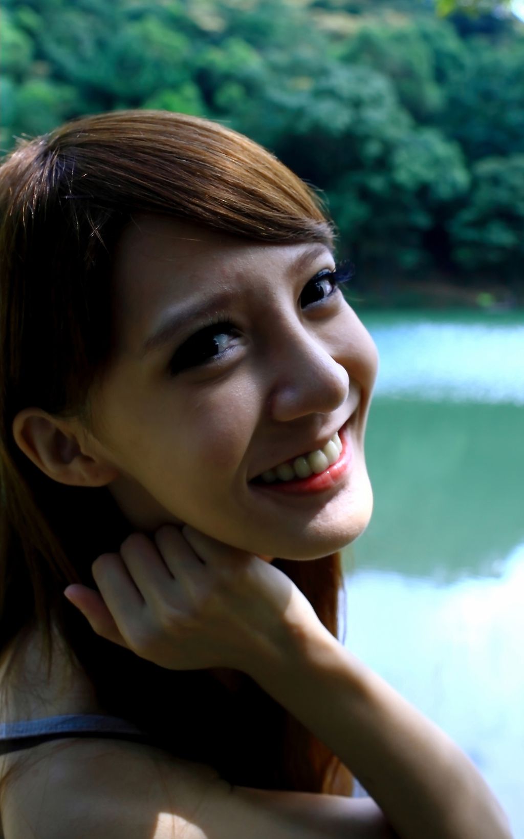 台湾正妹柠檬《清新甜美外拍图片》写真合集_第5张