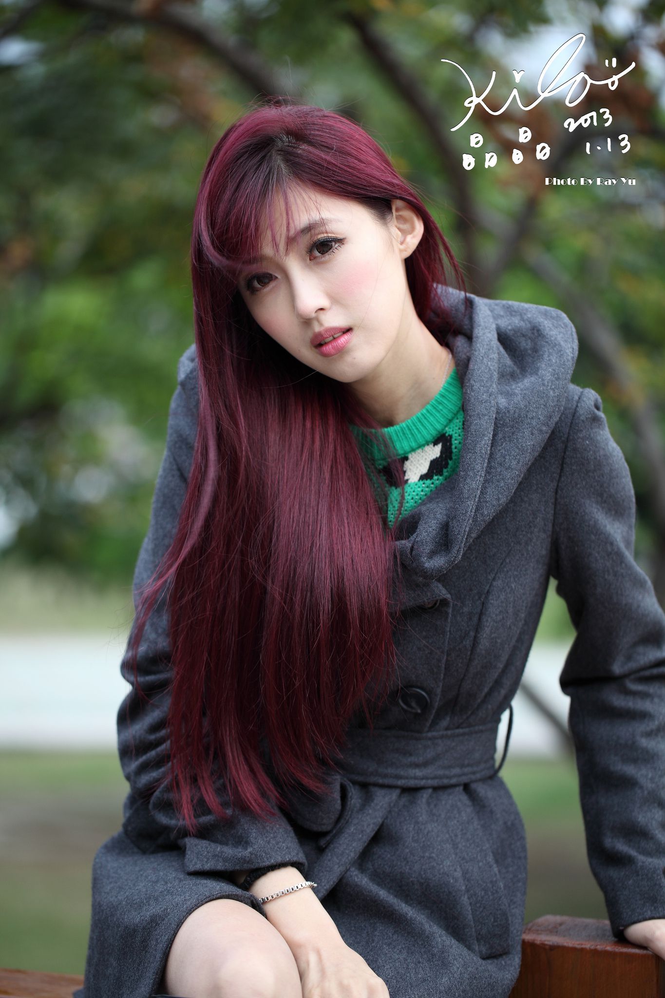 Kila晶晶/金允乔《街拍冬季风衣系列》_第5张