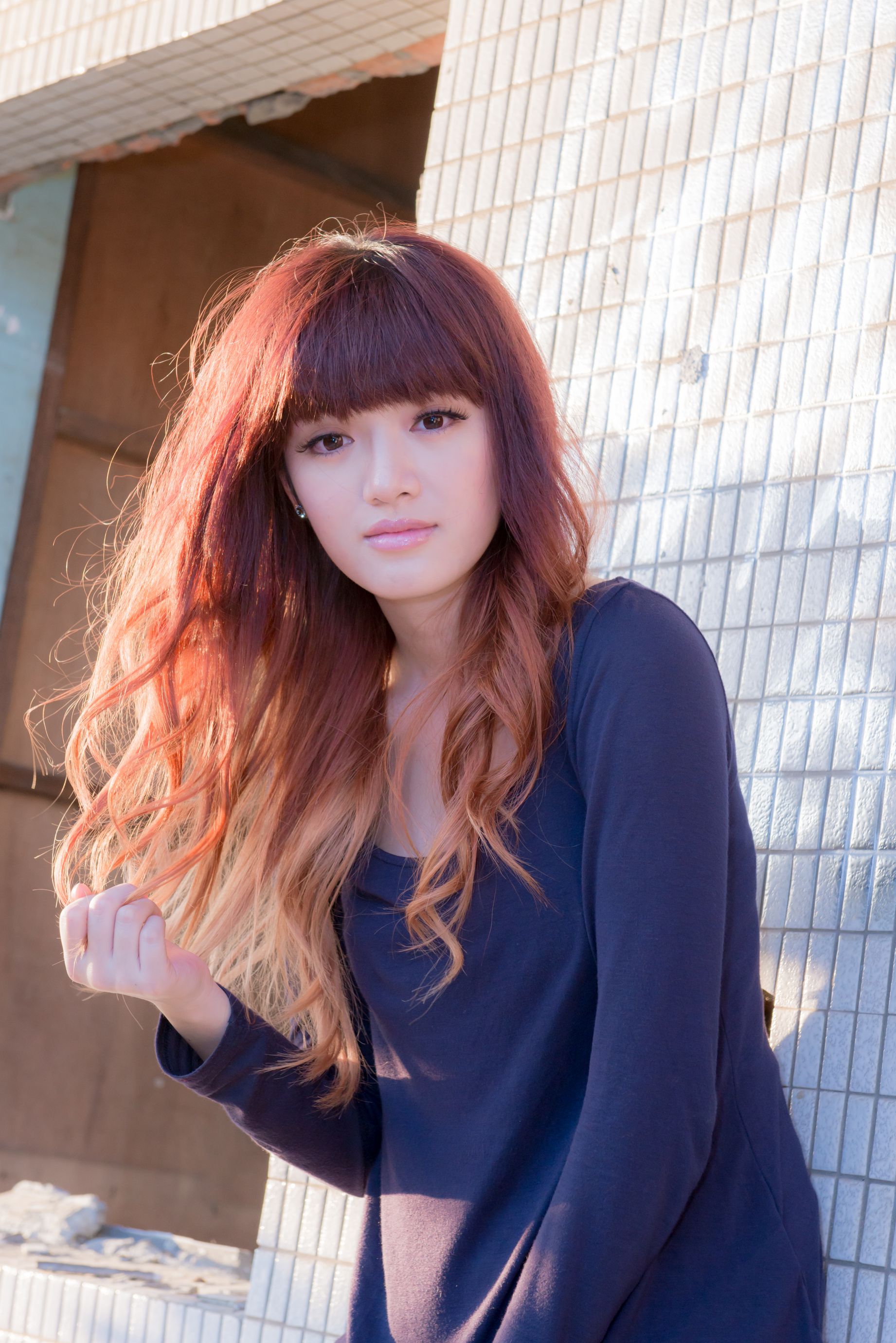 台湾正妹林岗怡Didy《废墟车站唯美外拍》_第1张