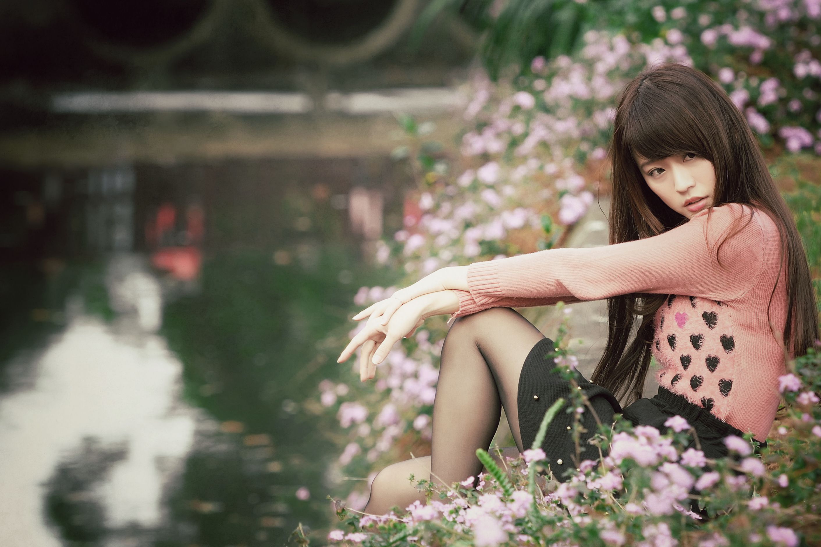 台湾美女俞瑄White/邱俞瑄《校园外拍》_第5张