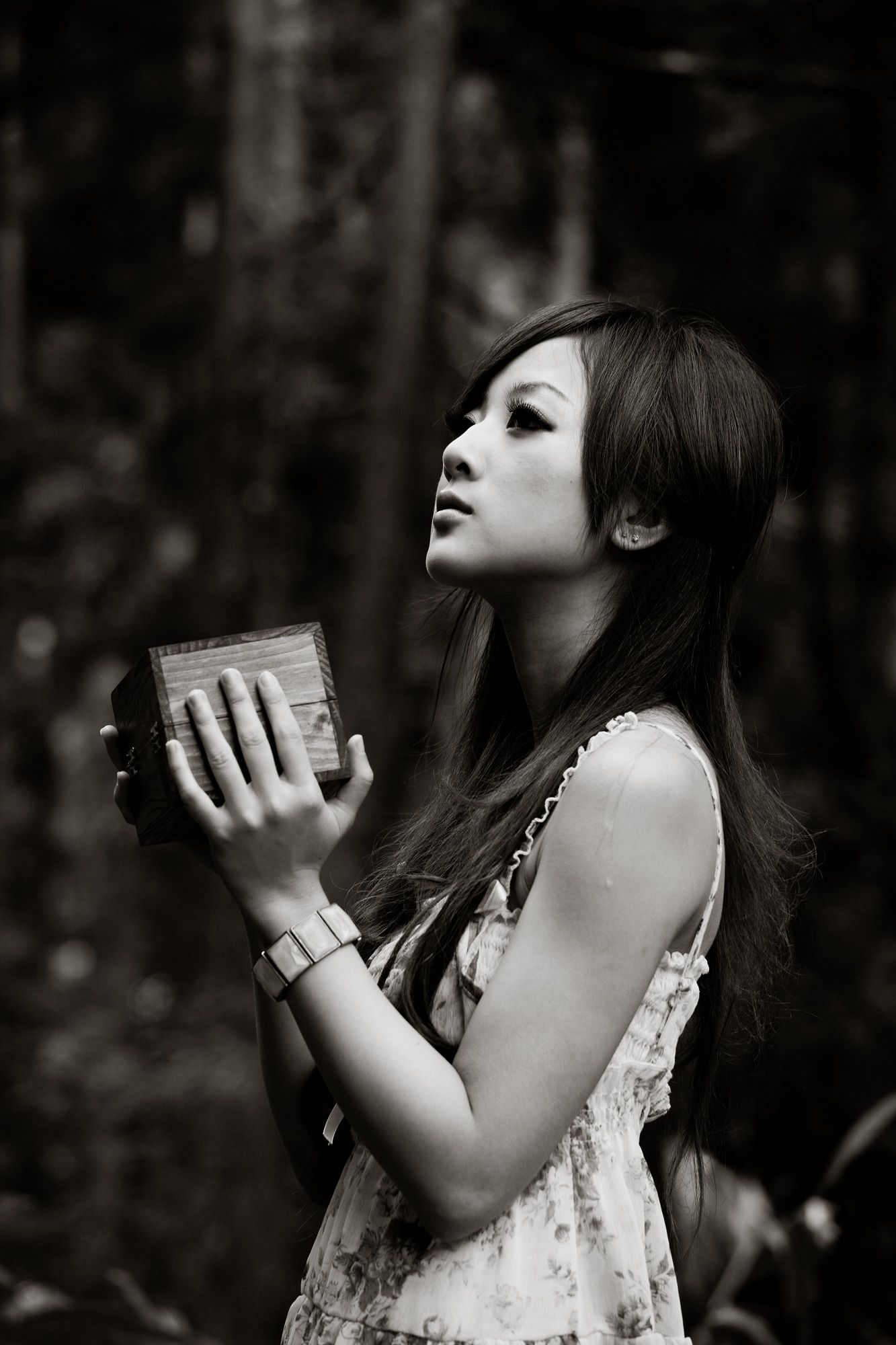 Mikako/张凯洁《白色圓舞曲x黑色執念》陽明山竹子湖外拍_第5张