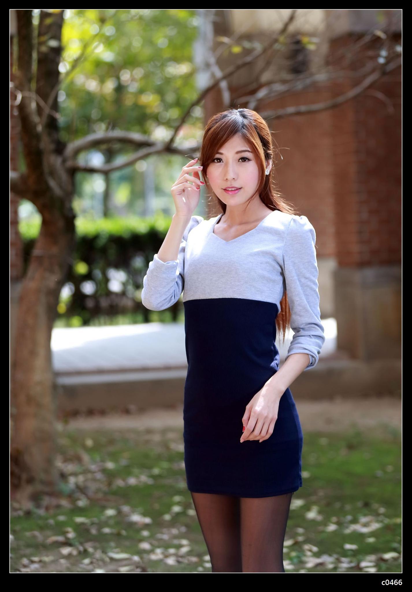 [台湾正妹] Agant小静 NTU外拍黑丝赏_第4张