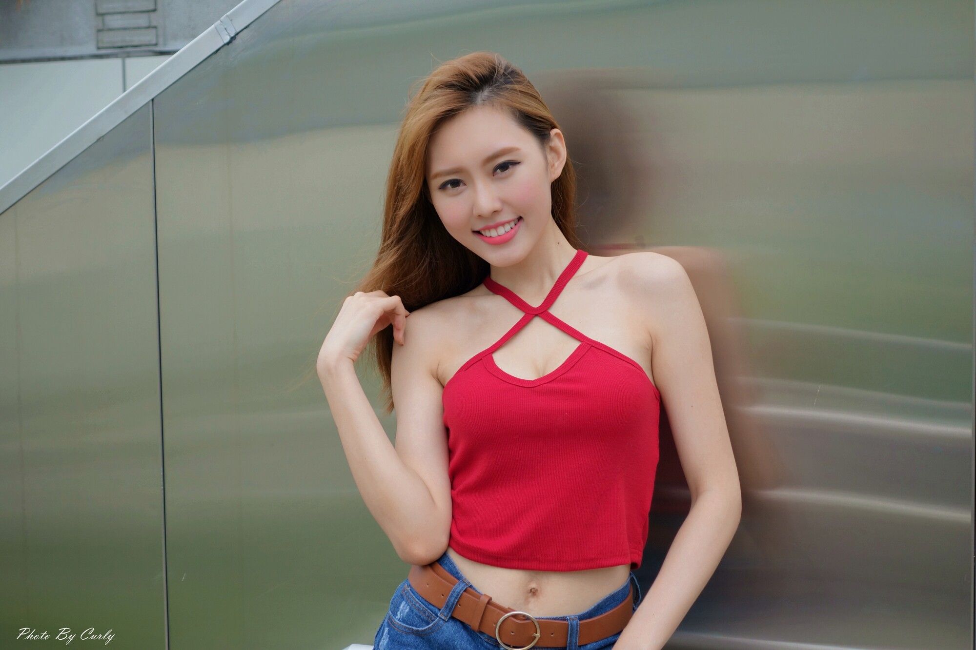 [台湾网红美女] 郭珉妏Queenie《技擊館街拍》_第3张