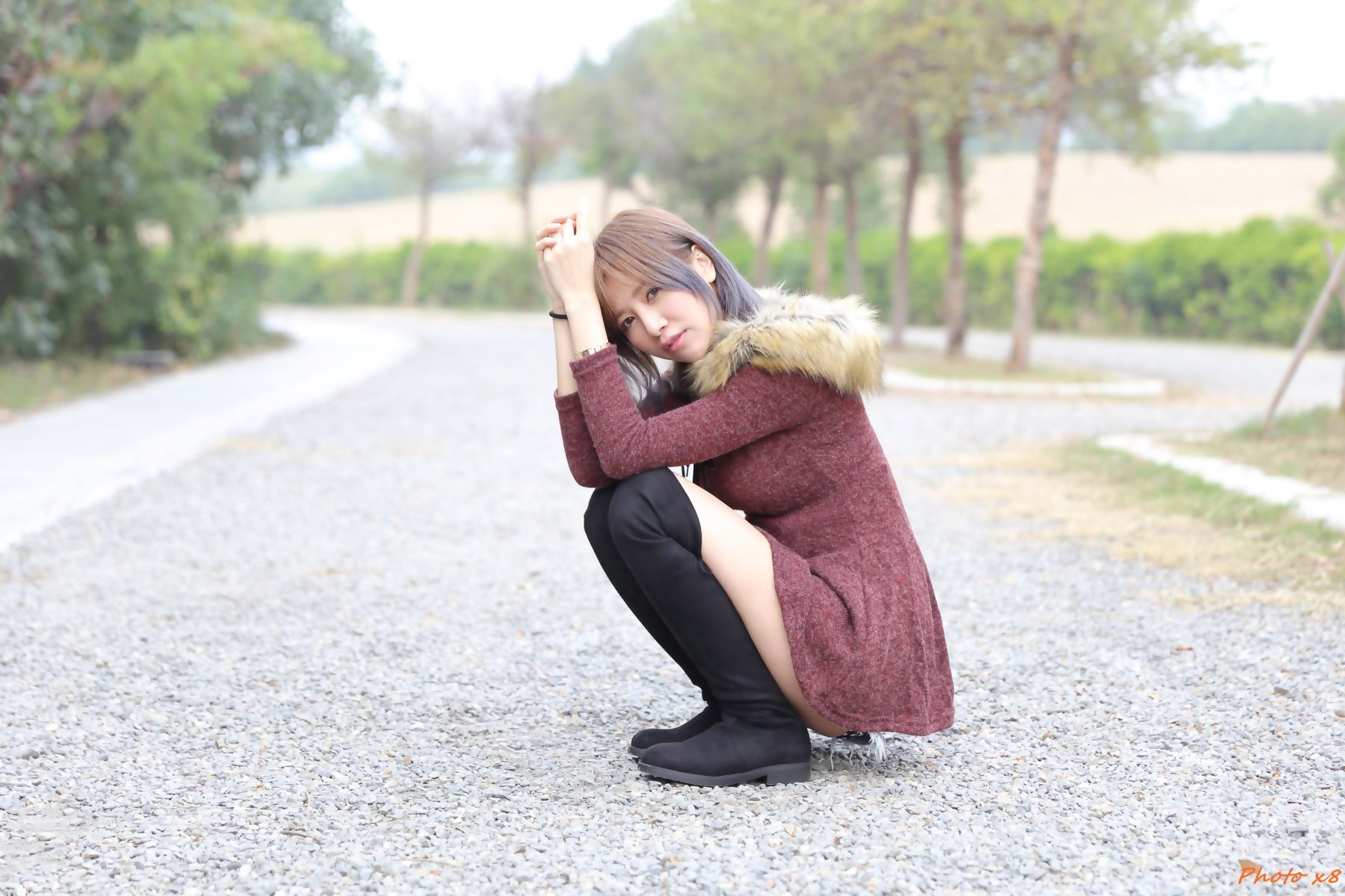 [台湾网红美女] Ann 外拍三套服饰_第1张