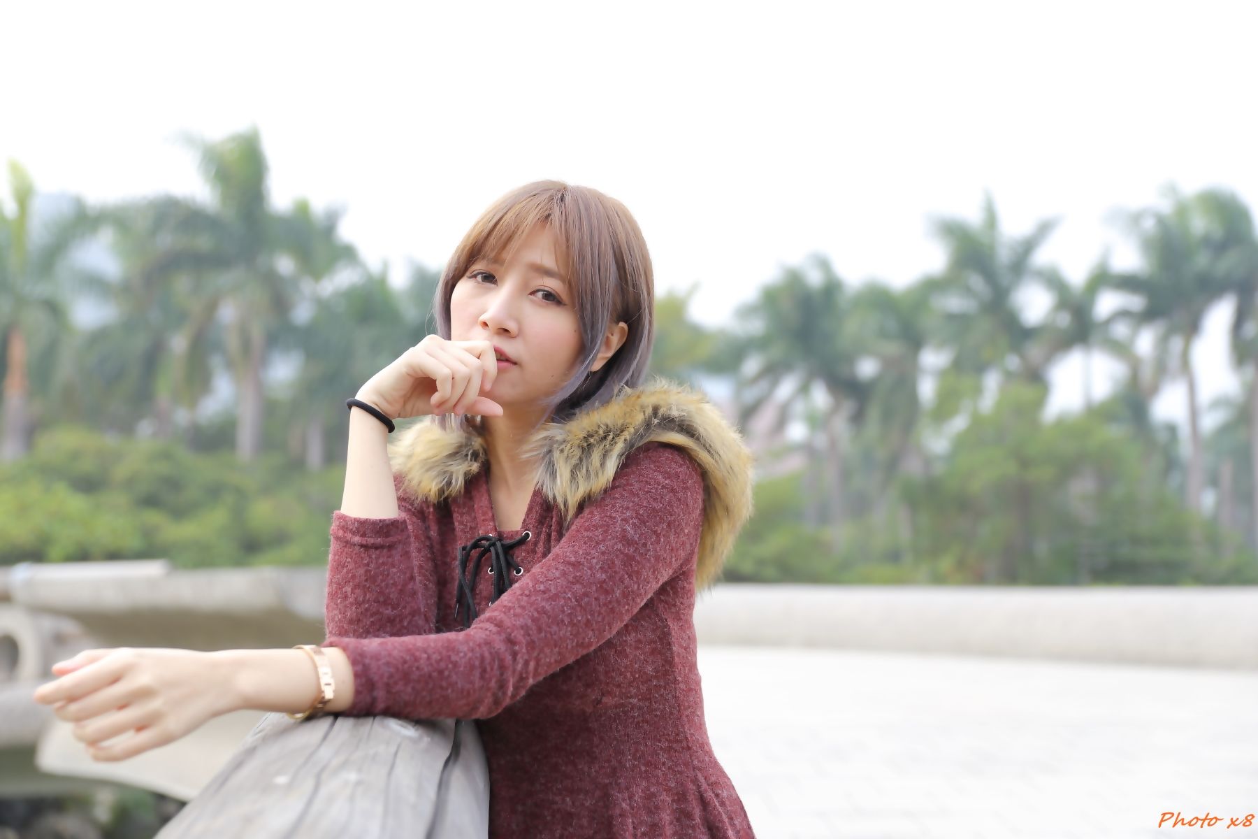 [台湾网红美女] Ann 外拍三套服饰_第4张