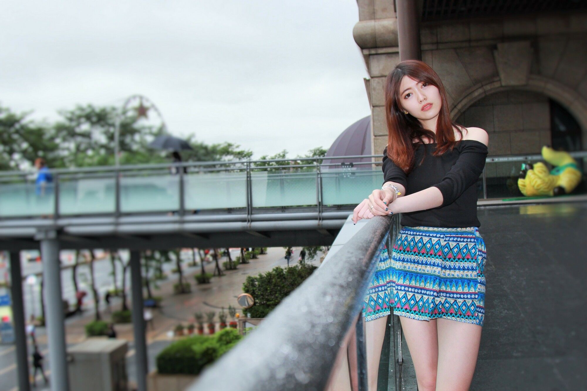 [台湾网红美女] Brindy薛薛《板橋外拍》_第3张