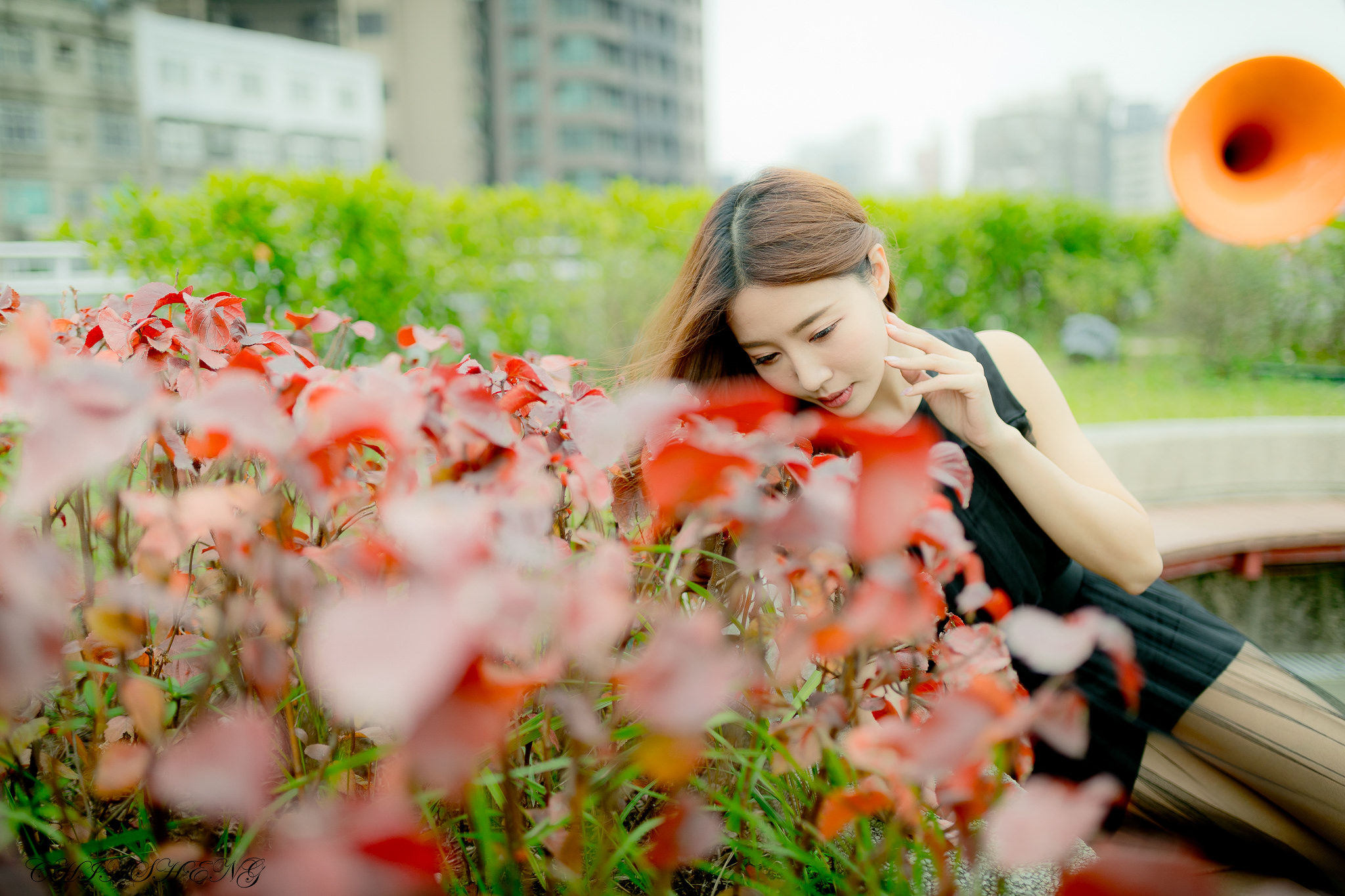 [台湾网红美女] Emma江雨恩 - 清新外拍（三套服装）_第3张