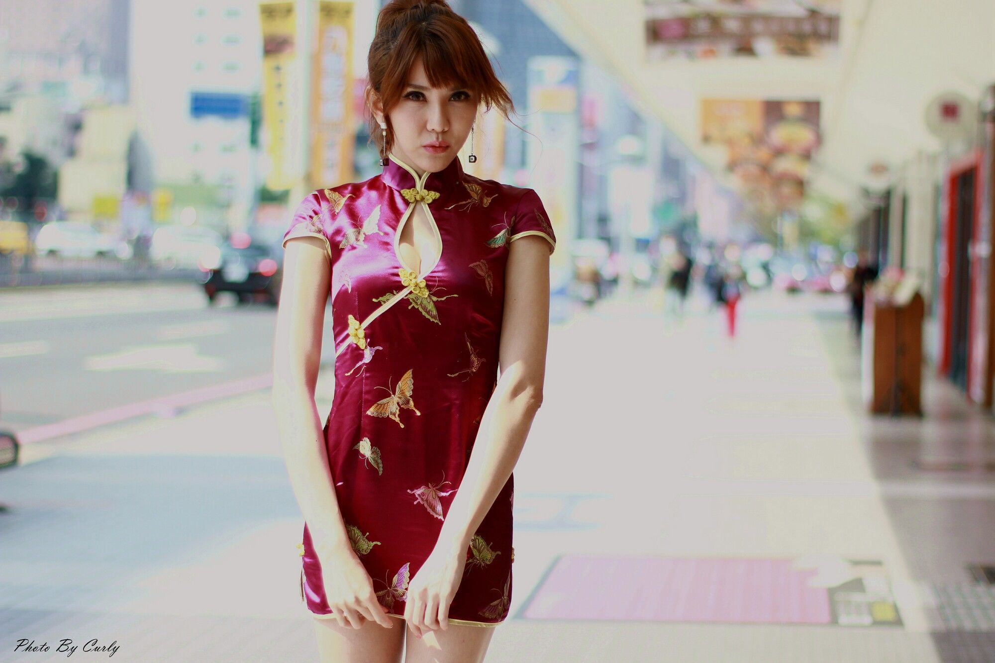 [台湾网红美女] 黄淑华Maggie《新崛江商圈-旗袍系列》_第3张